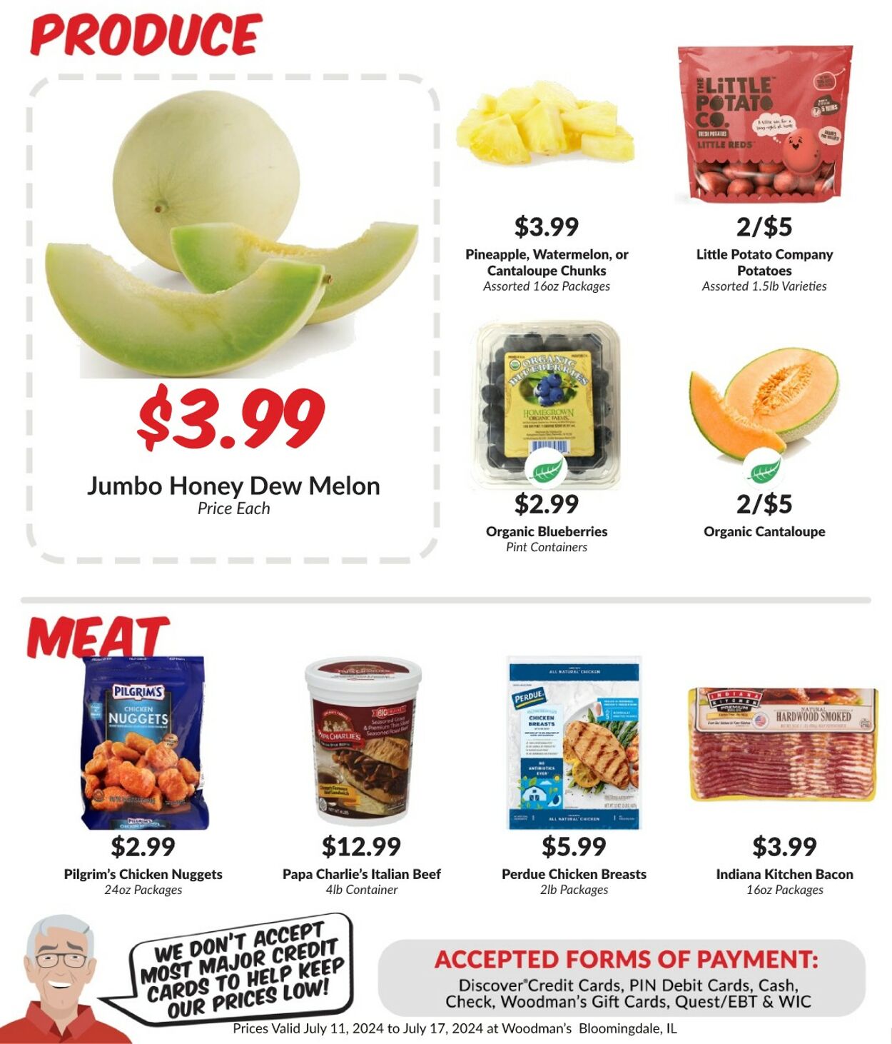 Weekly ad Woodman's Market 07/18/2024 - 07/24/2024