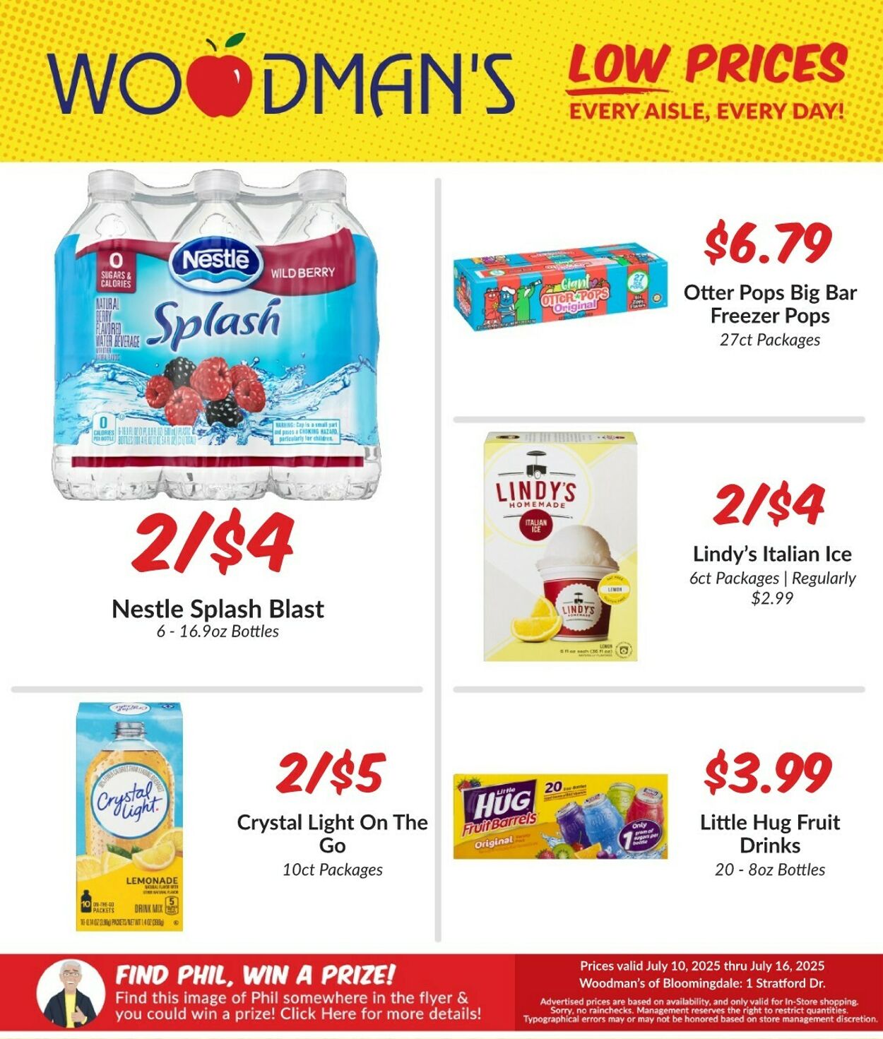 Weekly ad Woodman's Market 07/10/2025 - 07/16/2025