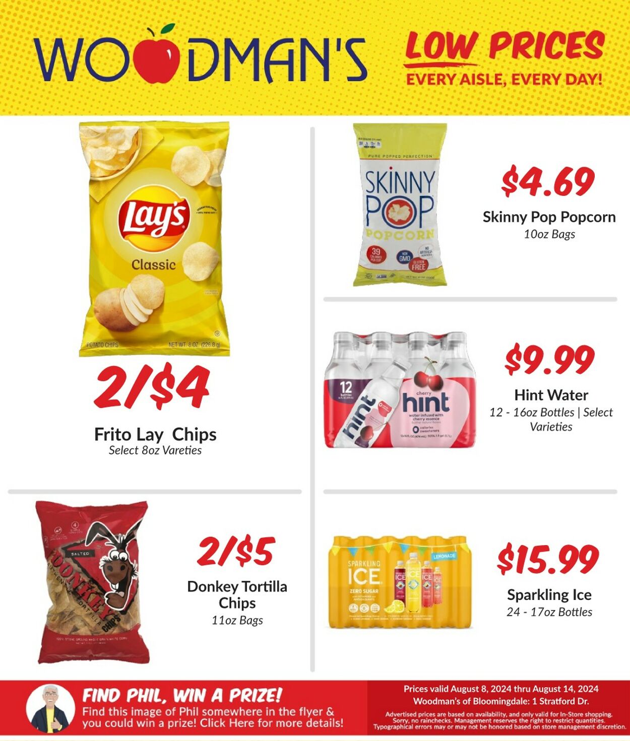 Weekly ad Woodman's Market 08/08/2024 - 08/14/2024