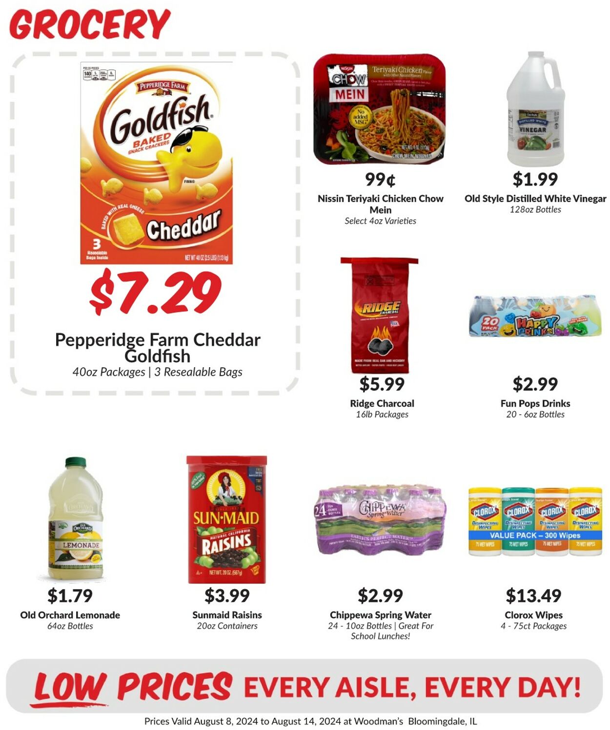 Weekly ad Woodman's Market 08/08/2024 - 08/14/2024