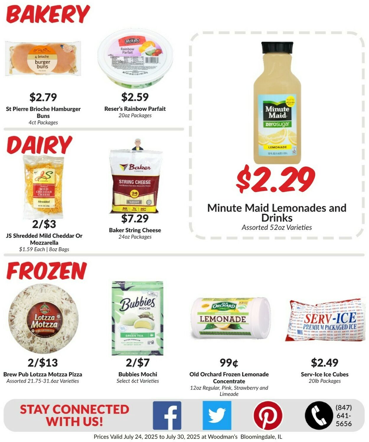 Weekly ad Woodman's Market 07/24/2025 - 07/30/2025