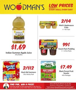 Weekly ad Woodman's Market 07/24/2025 - 07/30/2025