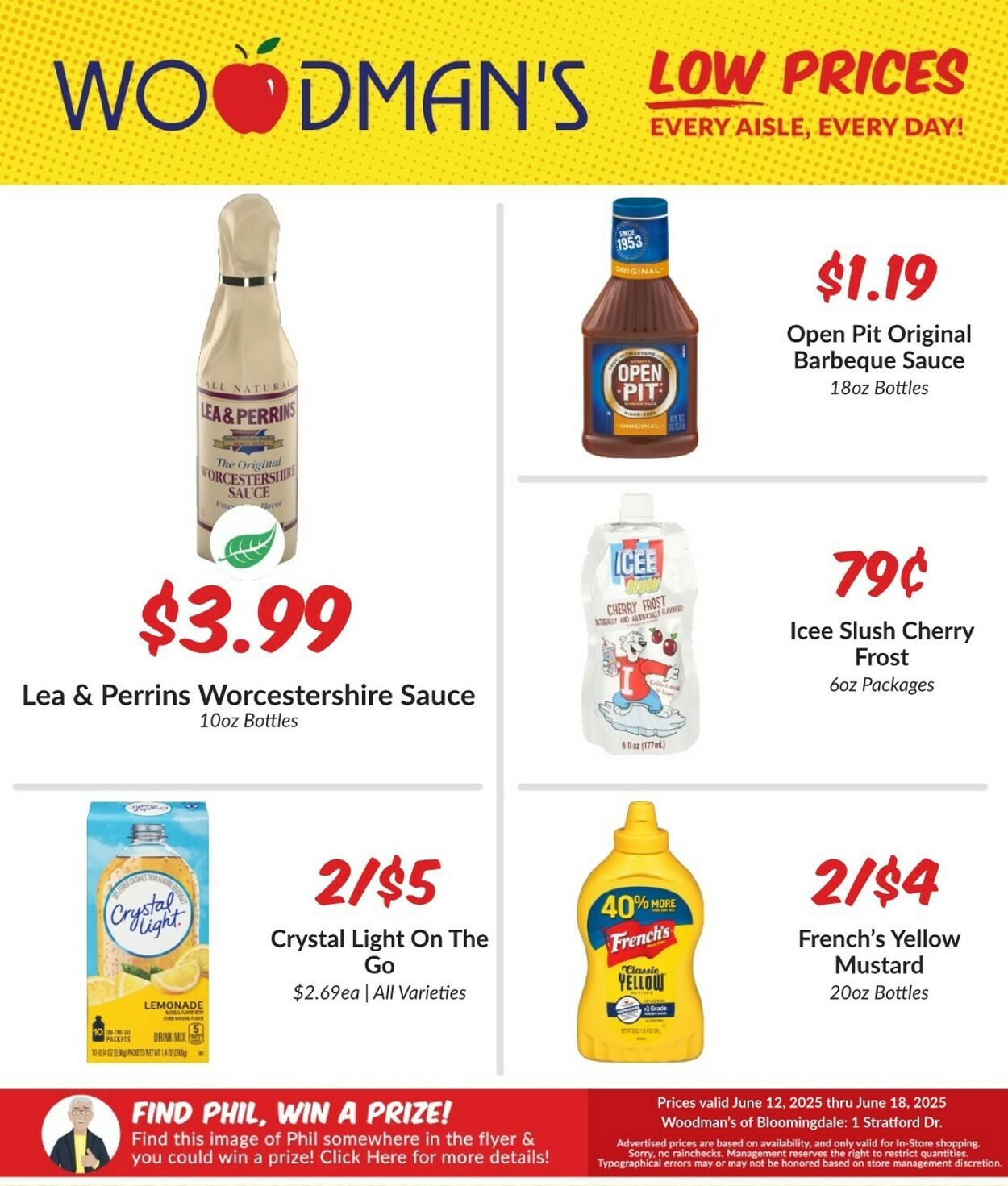Weekly ad Woodman's Market 06/12/2025 - 06/18/2025