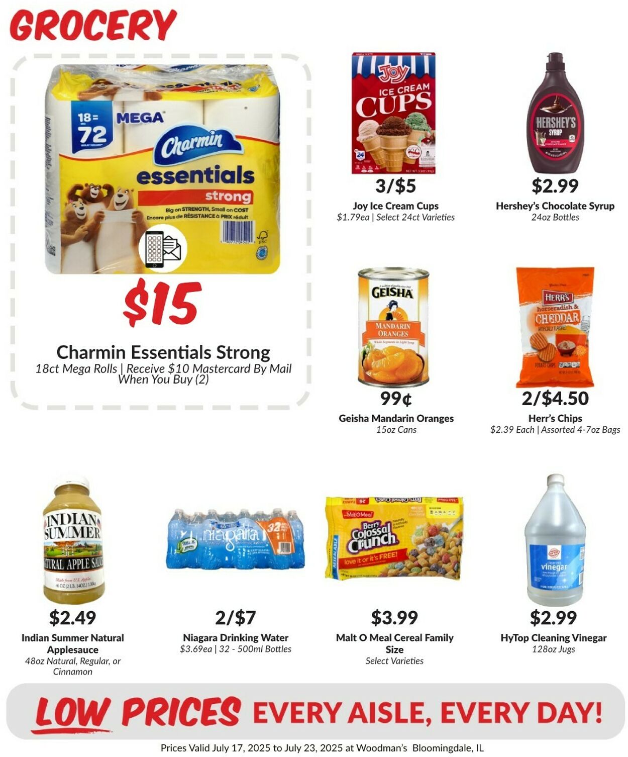 Weekly ad Woodman's Market 07/17/2025 - 07/23/2025