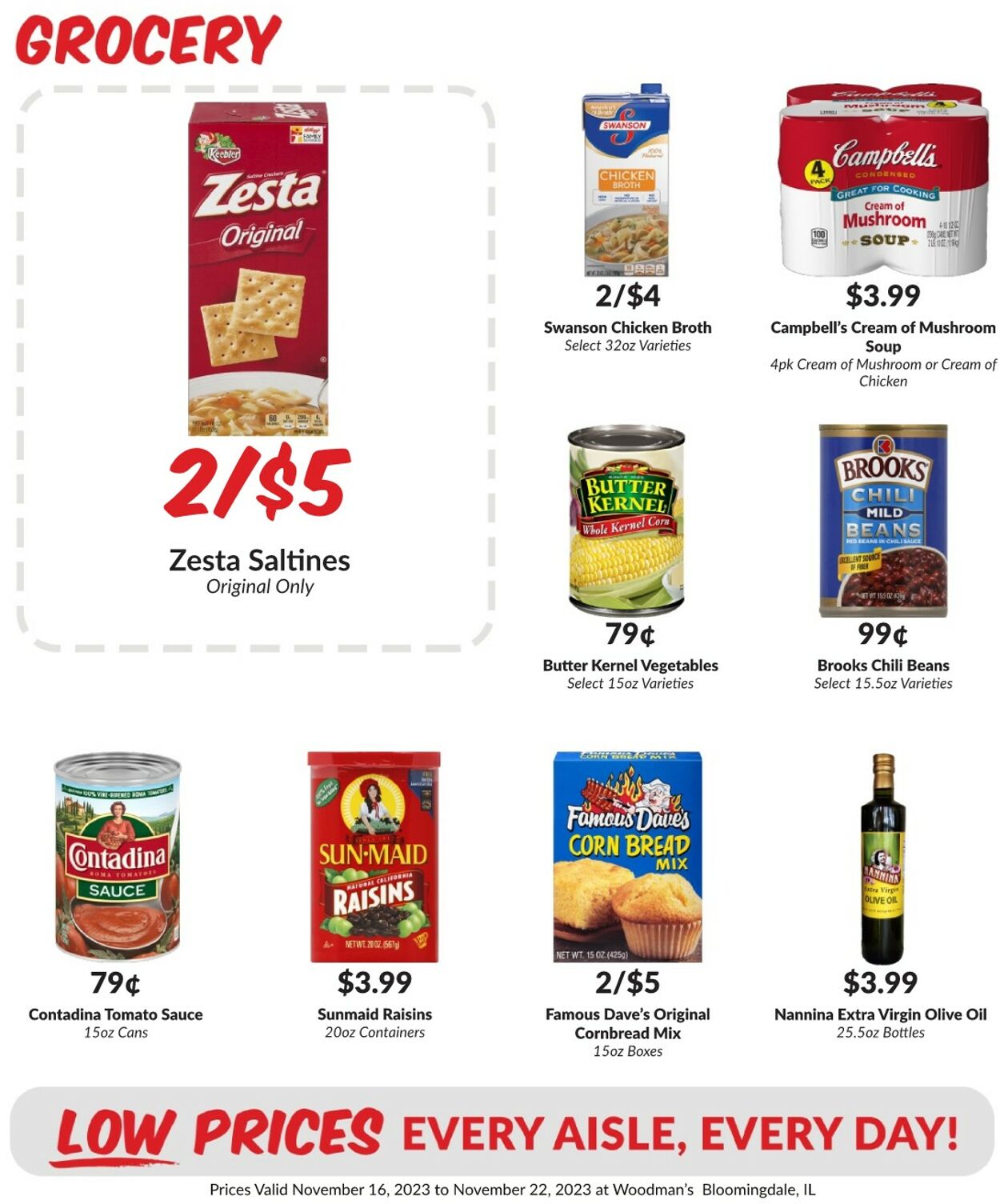 Weekly ad Woodman's Market 11/16/2023 - 11/22/2023