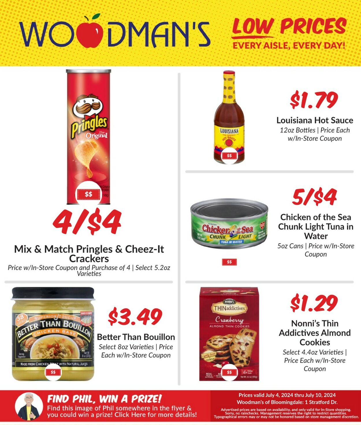 Weekly ad Woodman's Market 07/11/2024 - 07/17/2024