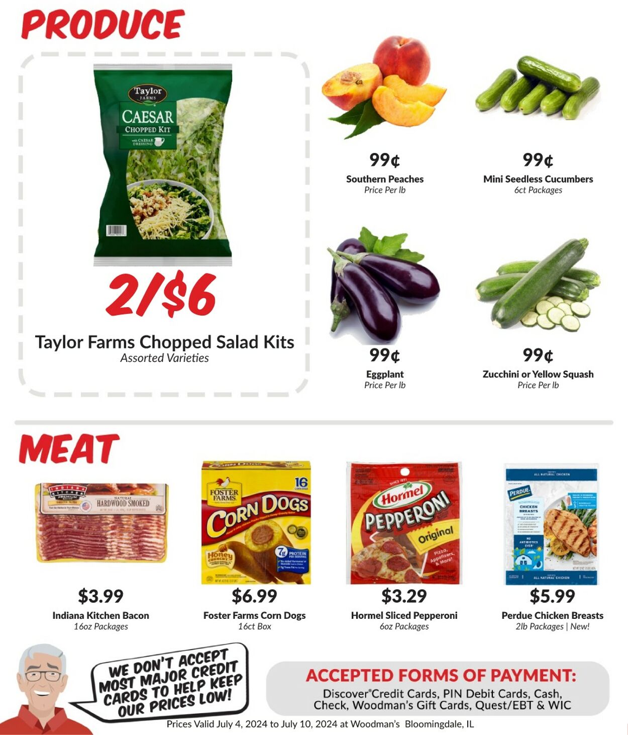 Weekly ad Woodman's Market 07/11/2024 - 07/17/2024