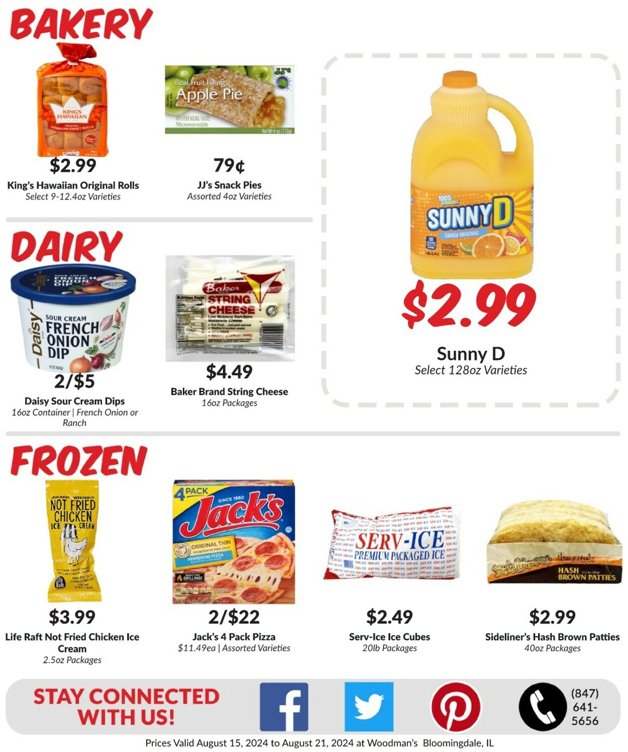 Weekly ad Woodman's Market 08/15/2024 - 08/21/2024