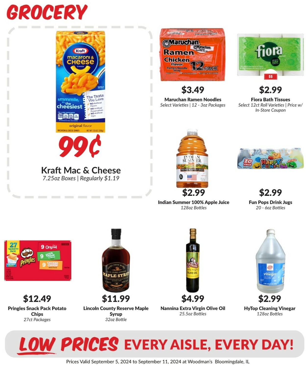 Weekly ad Woodman's Market 09/05/2024 - 09/11/2024