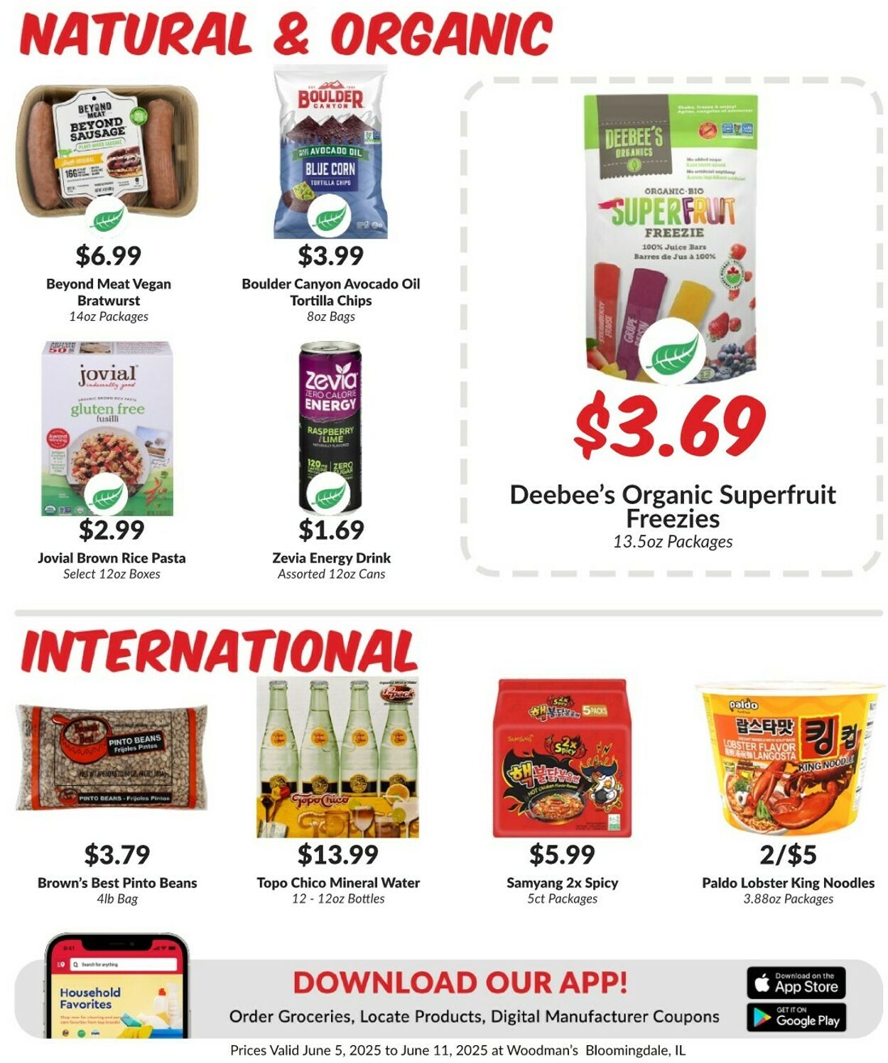 Weekly ad Woodman's Market 06/05/2025 - 06/11/2025