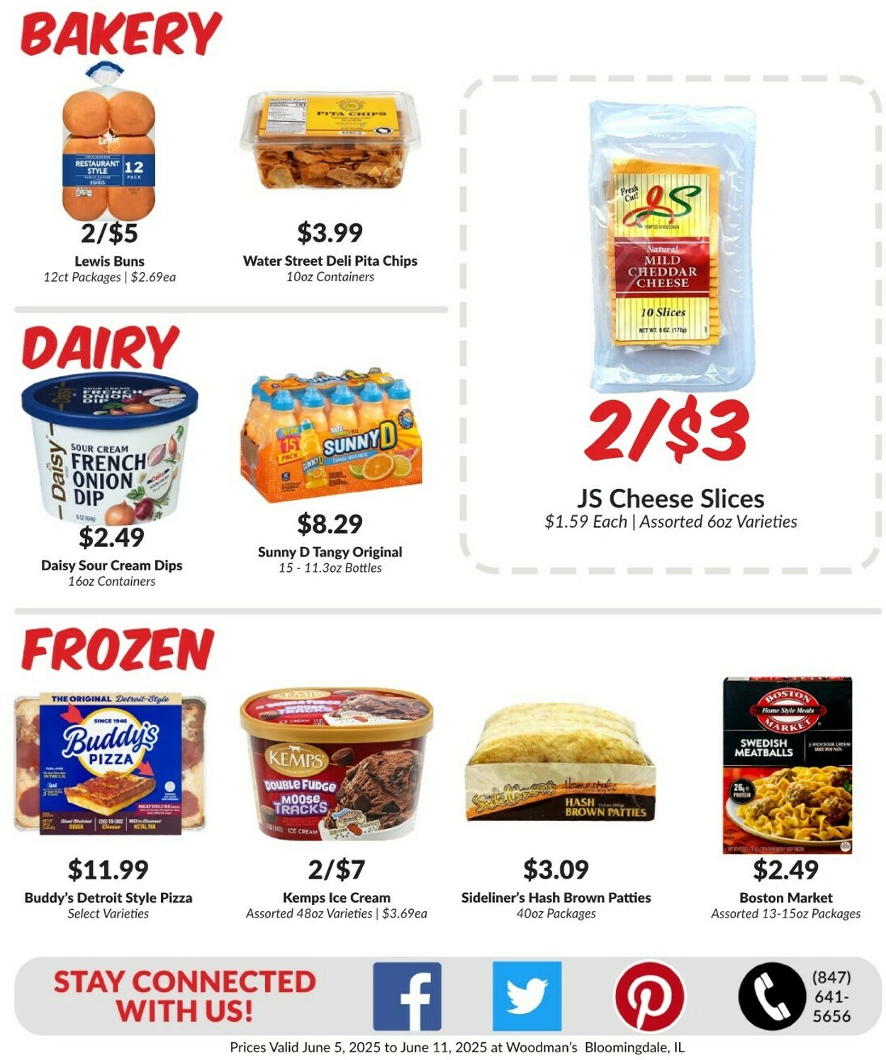 Weekly ad Woodman's Market 06/05/2025 - 06/11/2025
