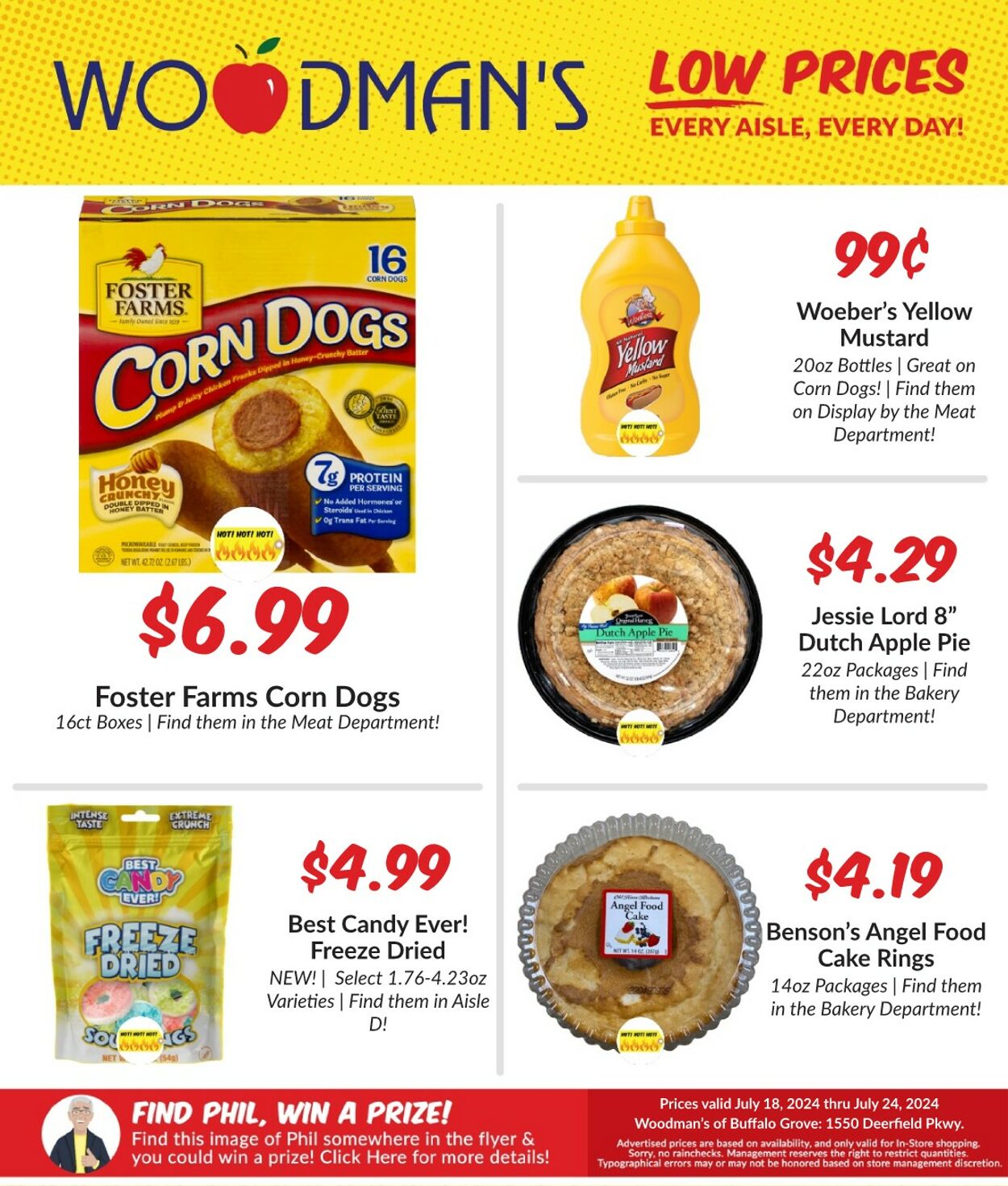 Weekly ad Woodman's Market 07/25/2024 - 07/31/2024