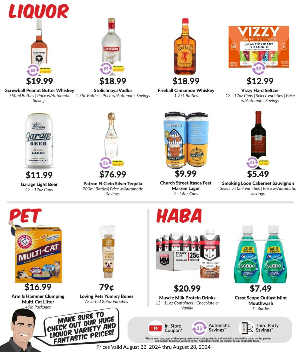 Weekly ad Woodman's Market 08/22/2024 - 08/28/2024