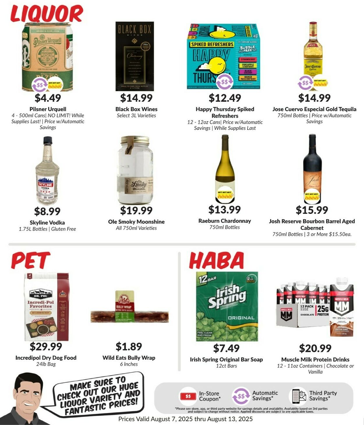 Weekly ad Woodman's Market 08/07/2025 - 08/13/2025