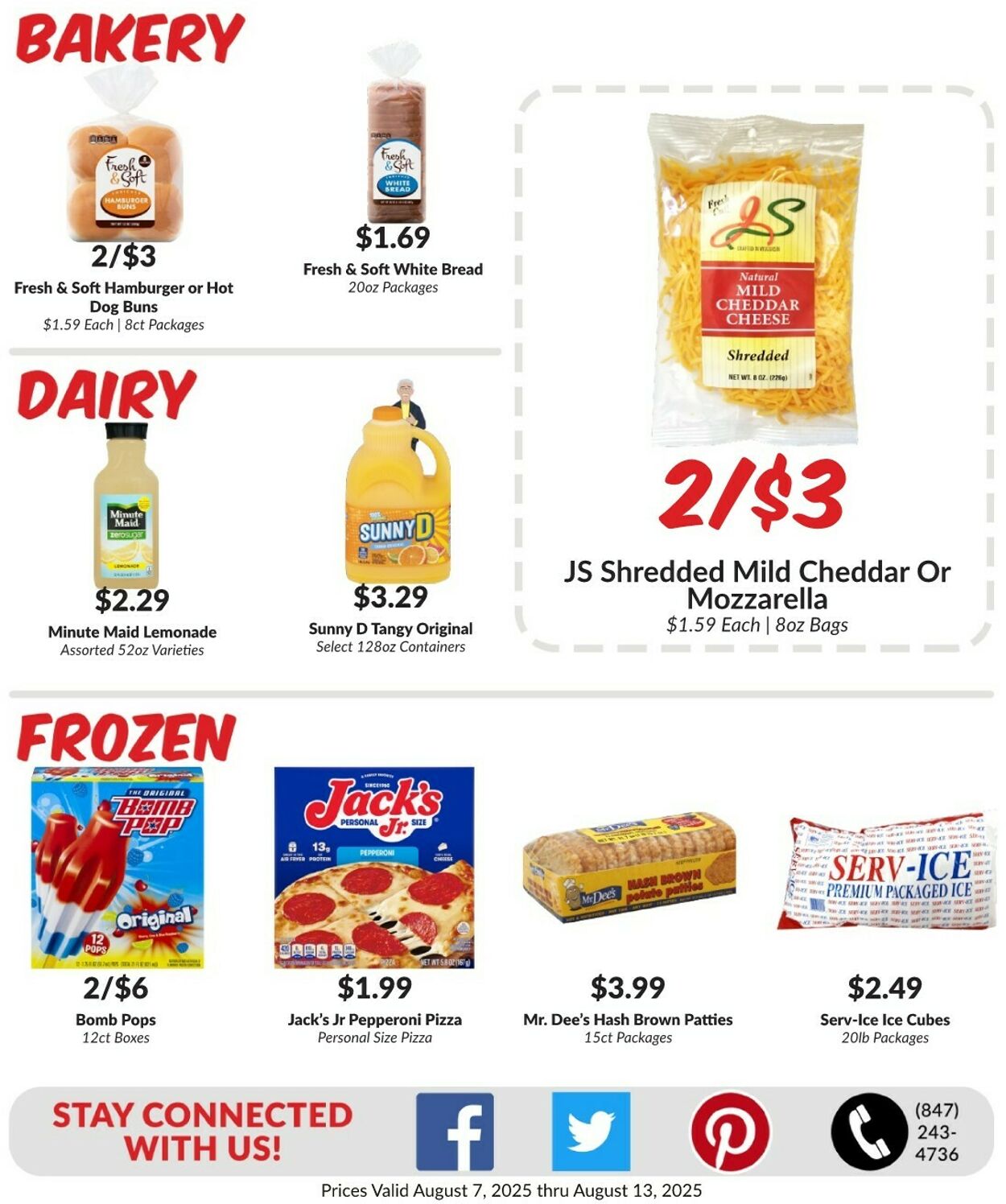 Weekly ad Woodman's Market 08/07/2025 - 08/13/2025