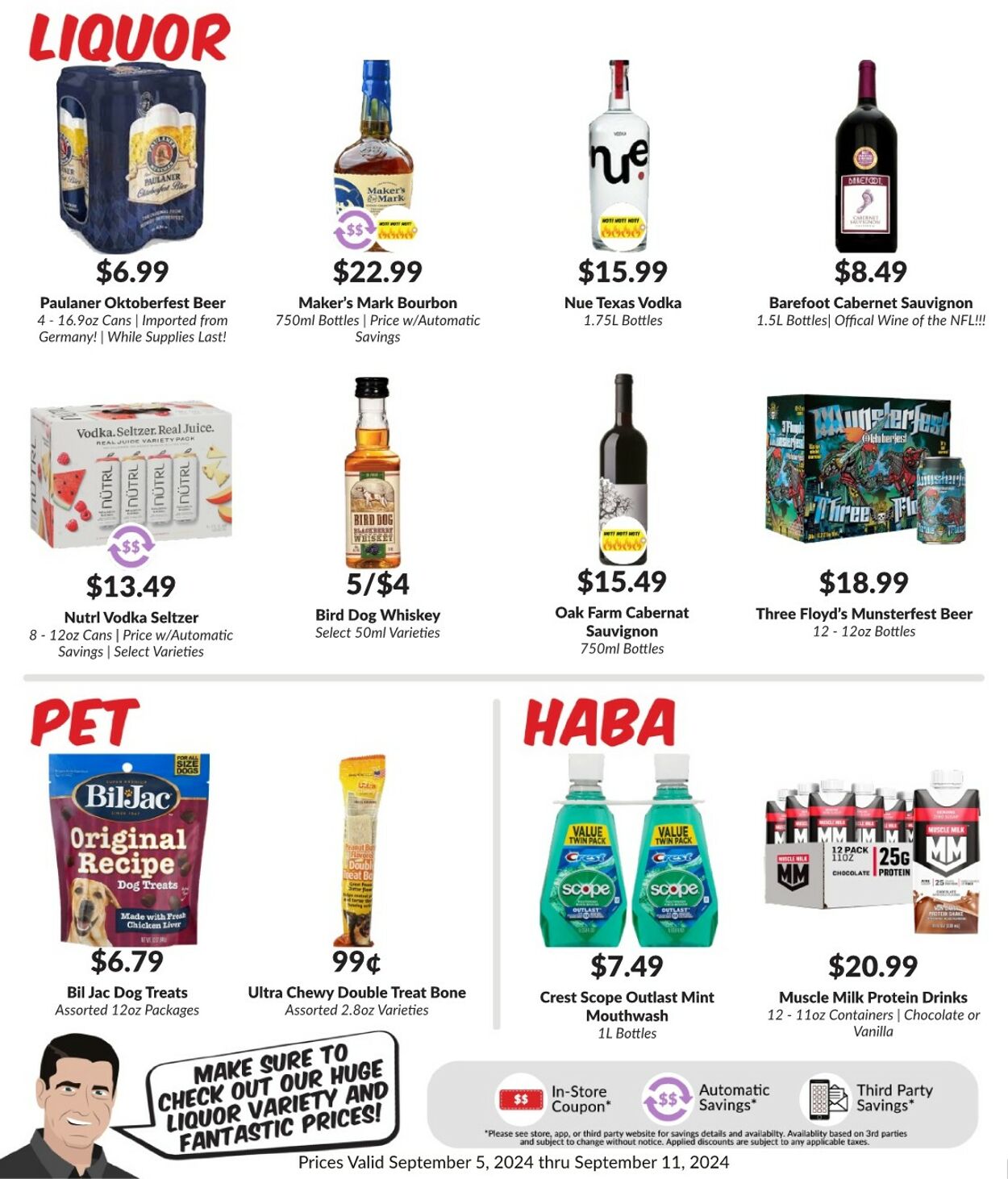 Weekly ad Woodman's Market 09/05/2024 - 09/11/2024