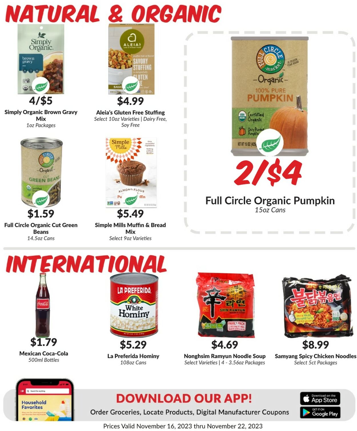 Weekly ad Woodman's Market 11/16/2023 - 11/22/2023