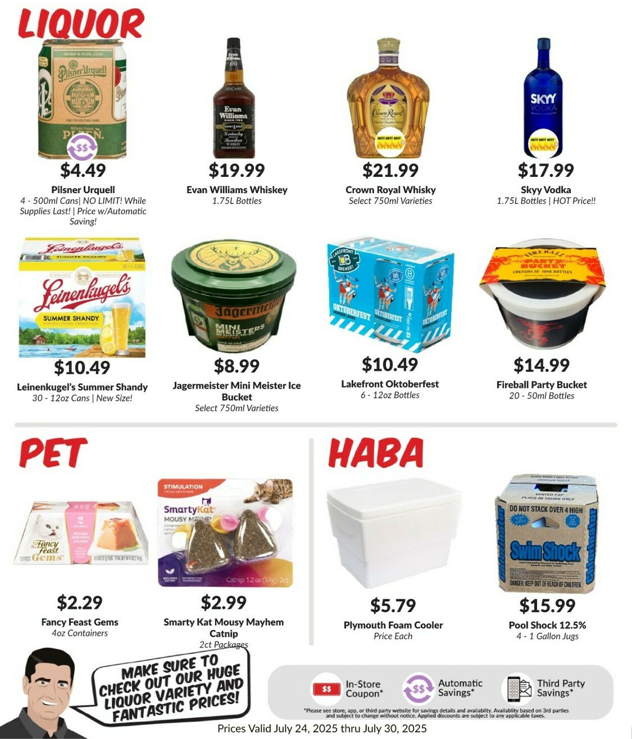 Weekly ad Woodman's Market 07/24/2025 - 07/30/2025