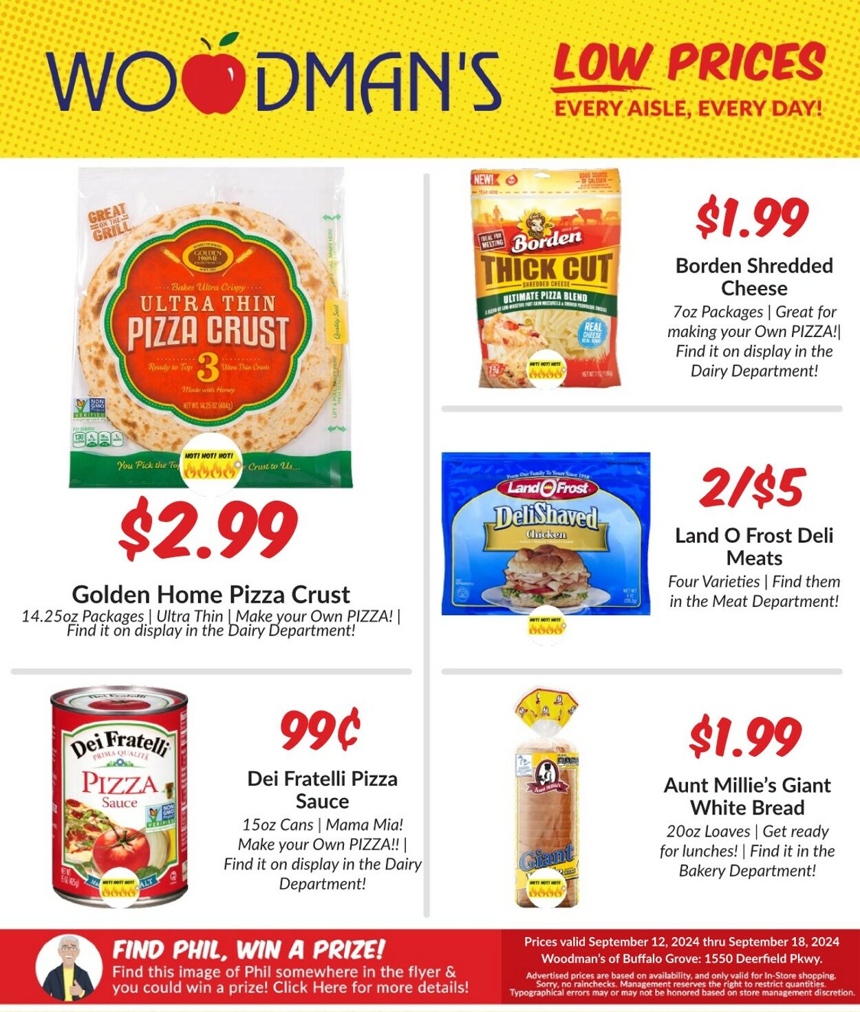 Weekly ad Woodman's Market 09/12/2024 - 09/18/2024