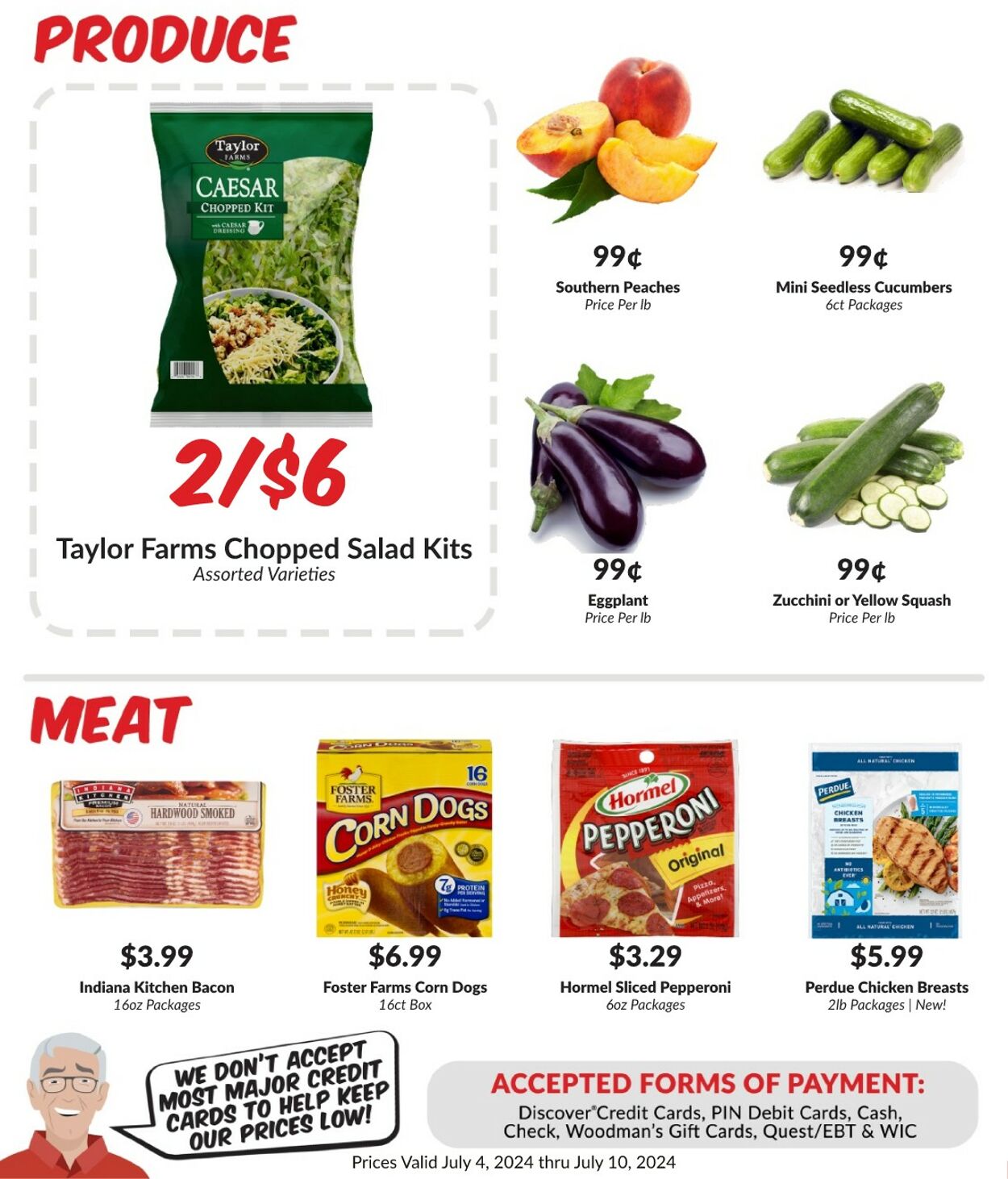 Weekly ad Woodman's Market 07/04/2024 - 07/10/2024