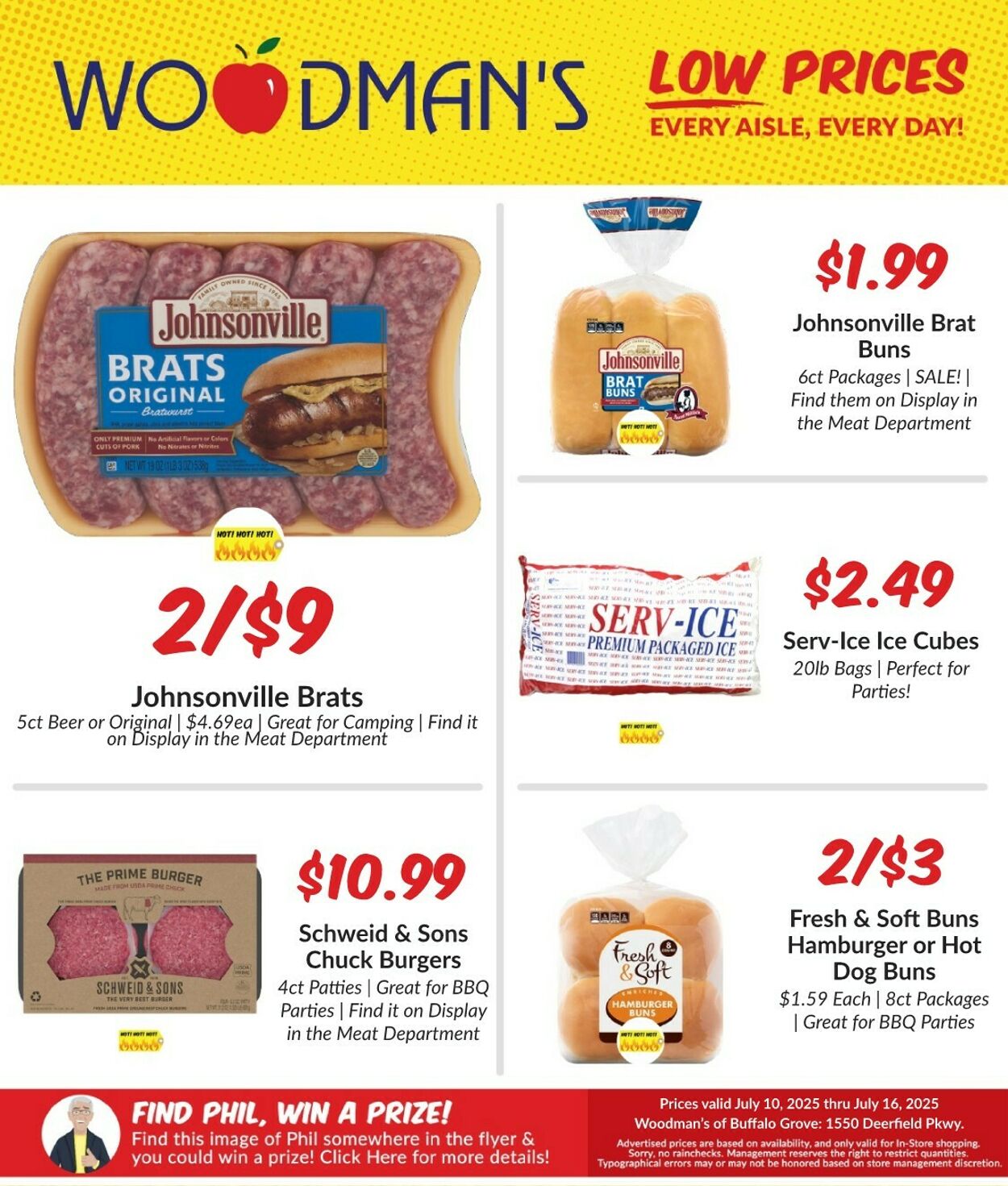 Weekly ad Woodman's Market 07/10/2025 - 07/16/2025