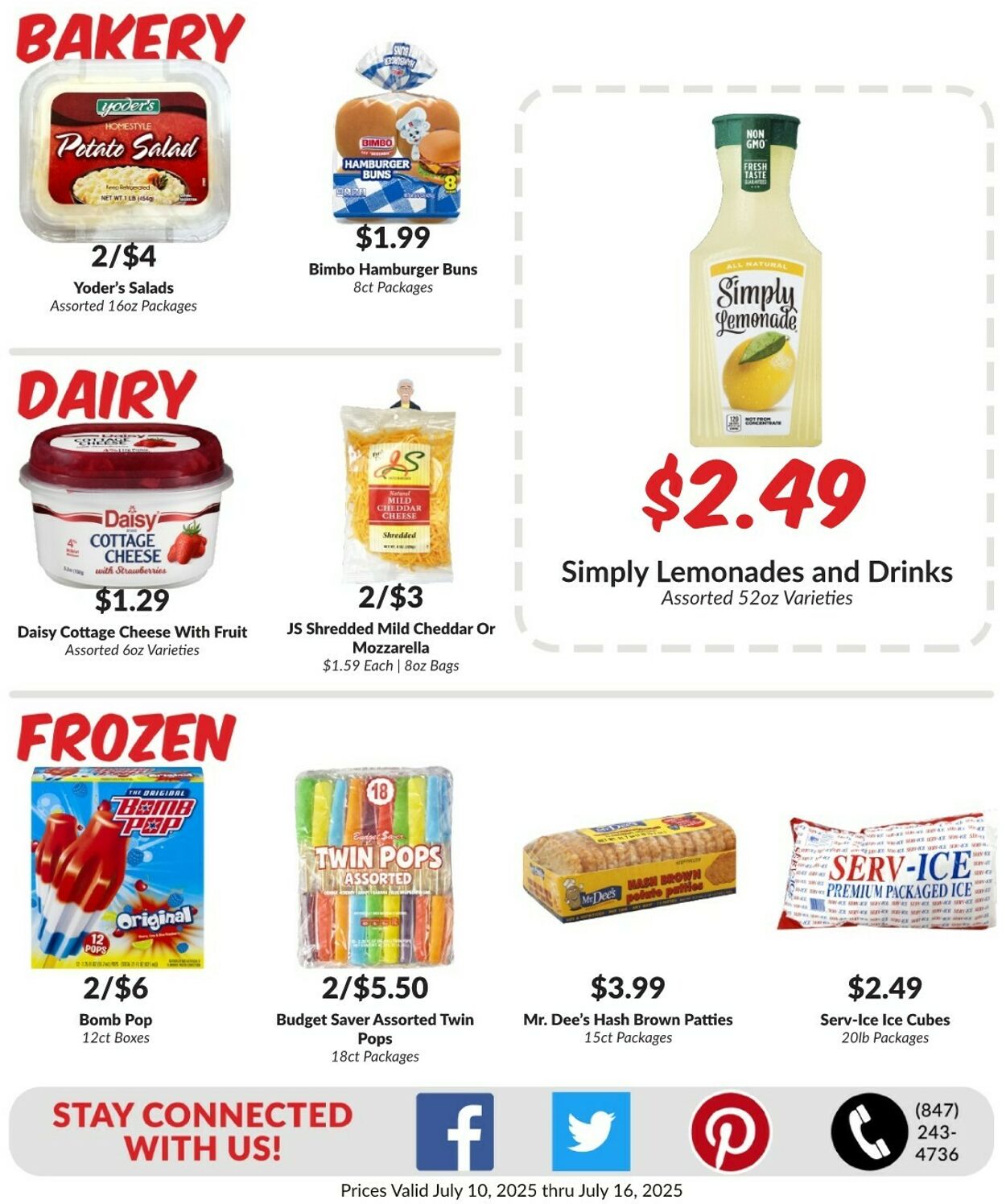 Weekly ad Woodman's Market 07/10/2025 - 07/16/2025