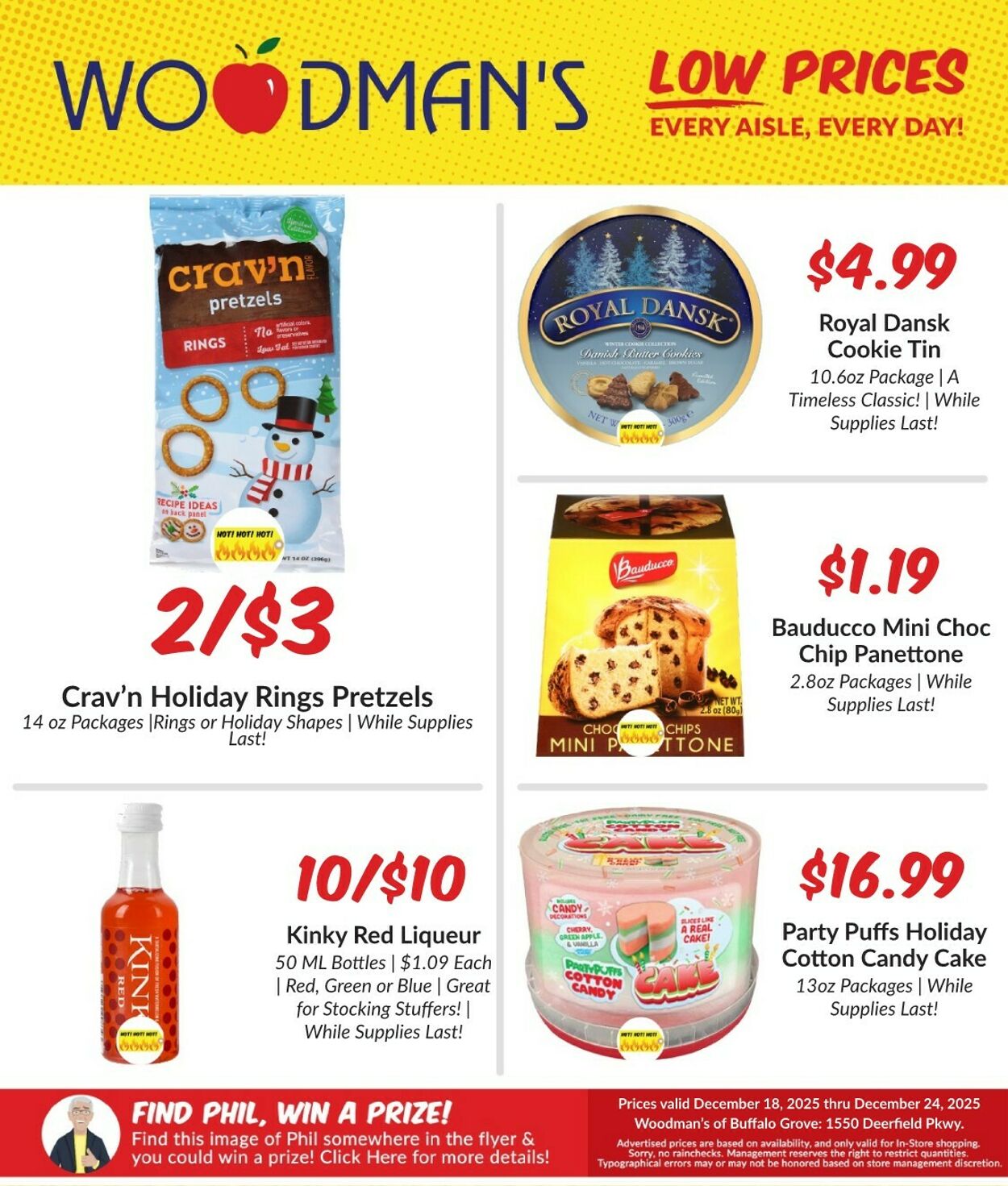 Weekly ad Woodman's Market 12/18/2025 - 12/24/2025