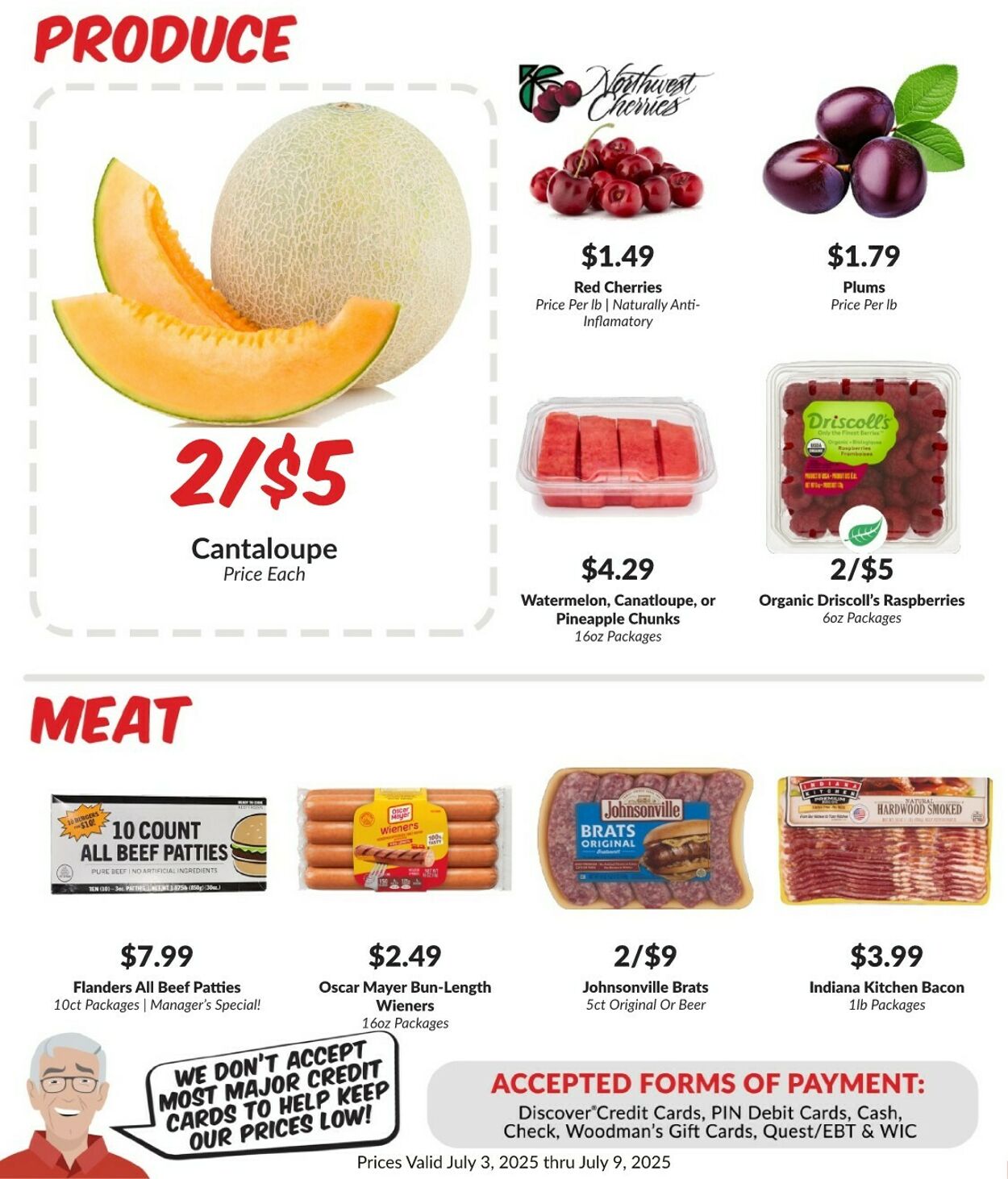 Weekly ad Woodman's Market 07/03/2025 - 07/09/2025