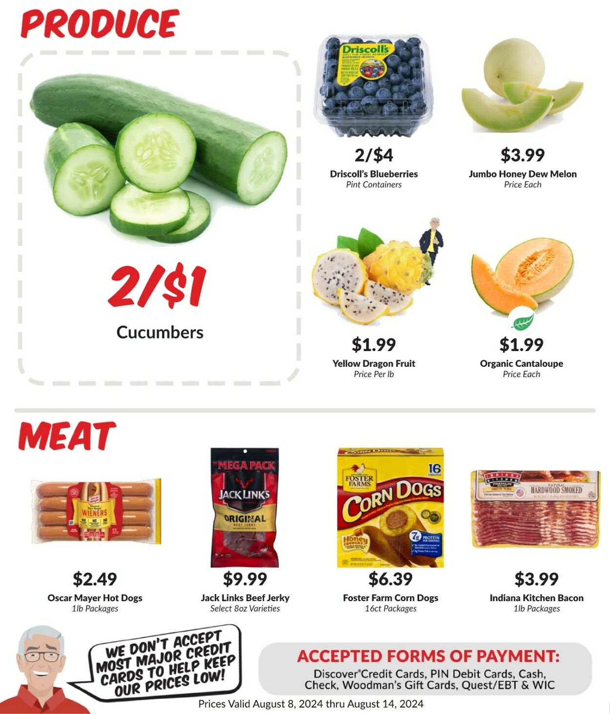 Weekly ad Woodman's Market 08/15/2024 - 08/21/2024