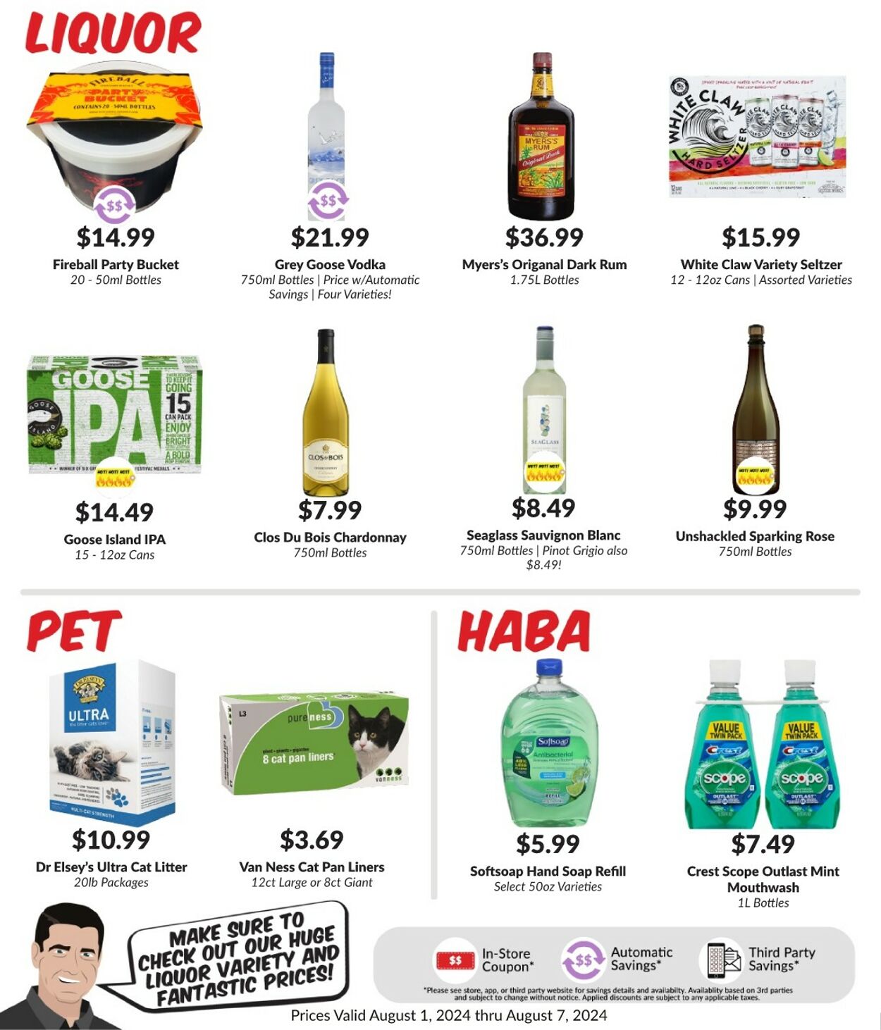 Weekly ad Woodman's Market 08/01/2024 - 08/07/2024