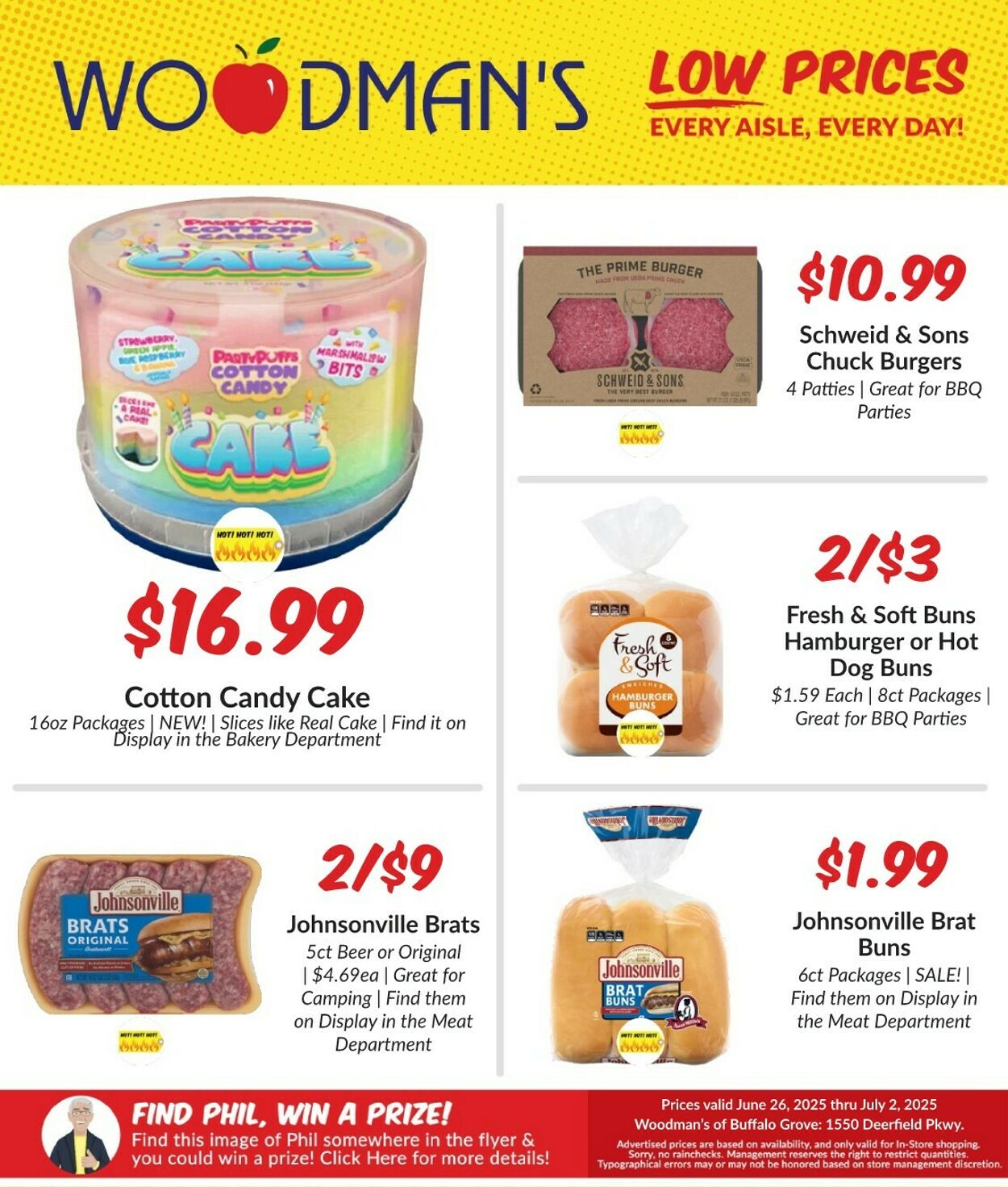 Weekly ad Woodman's Market 06/26/2025 - 07/02/2025