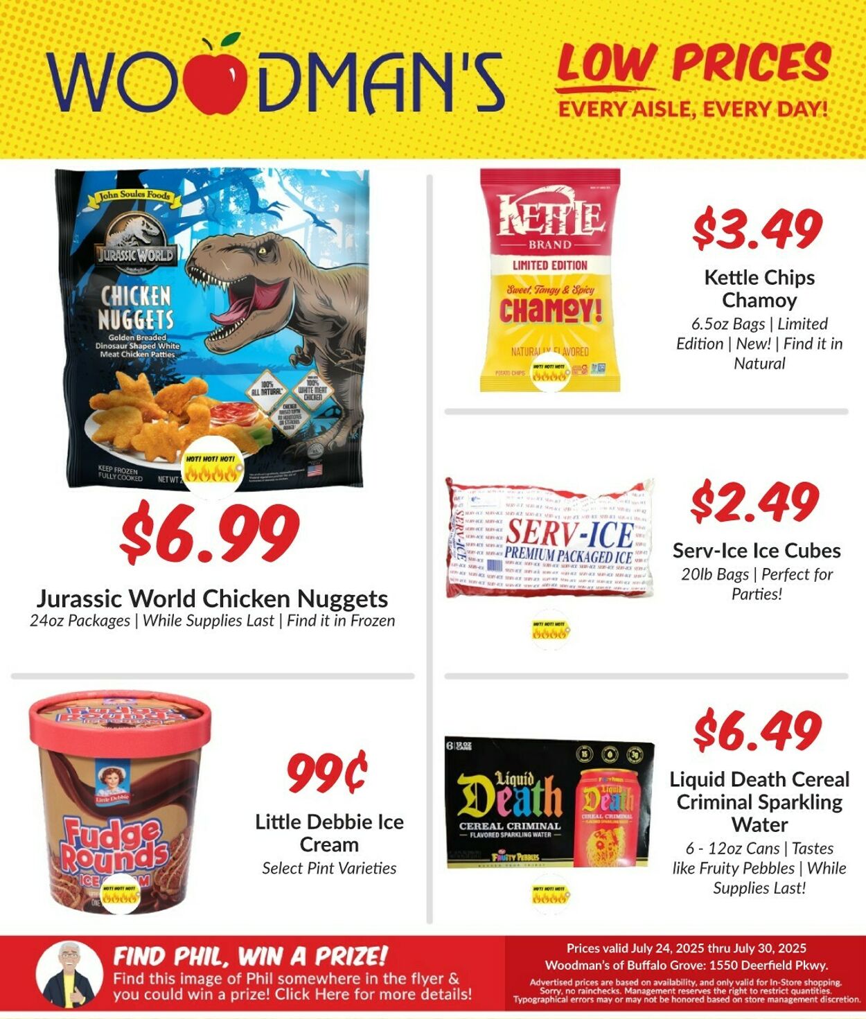 Weekly ad Woodman's Market 07/31/2025 - 08/06/2025