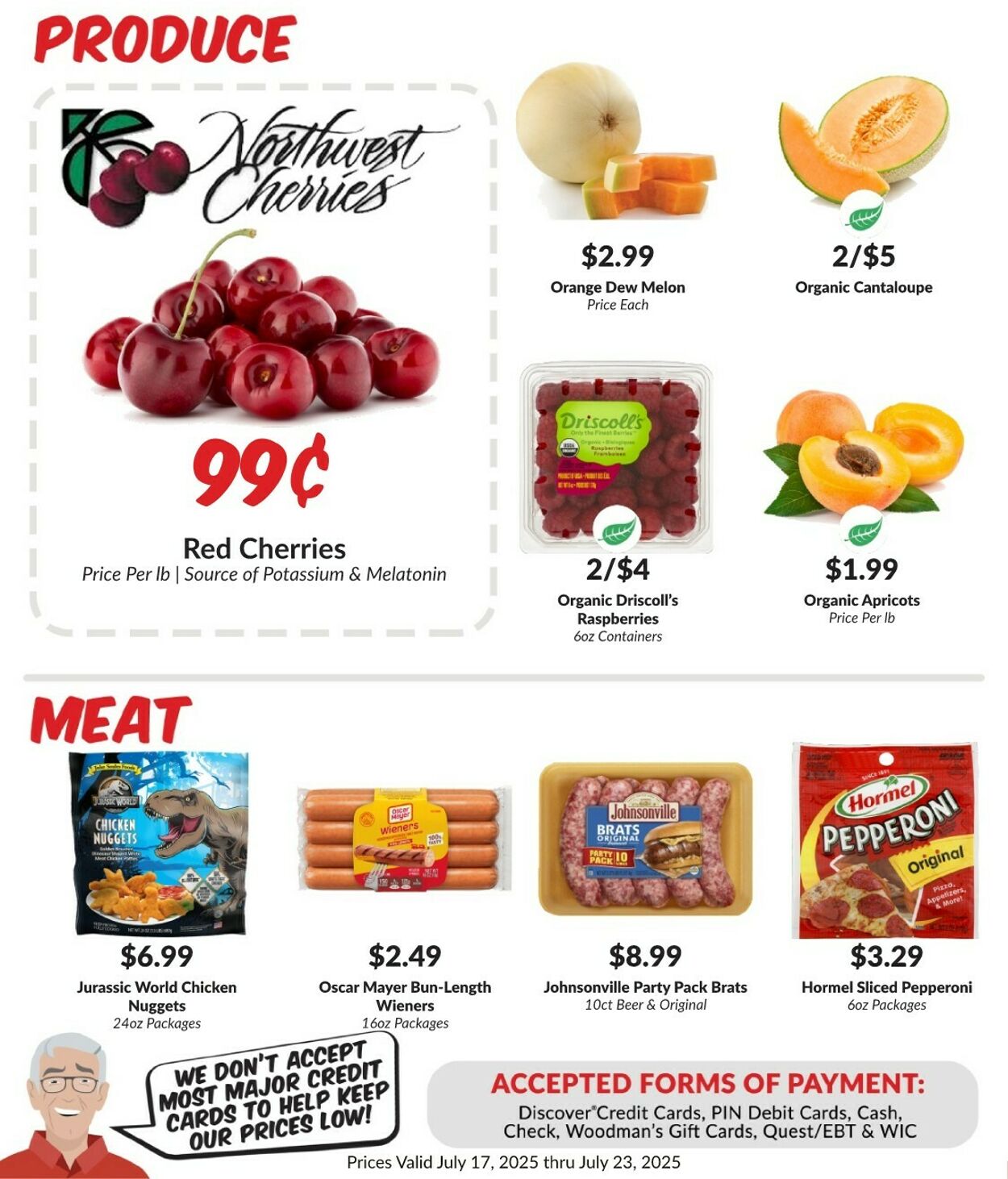 Weekly ad Woodman's Market 07/17/2025 - 07/23/2025