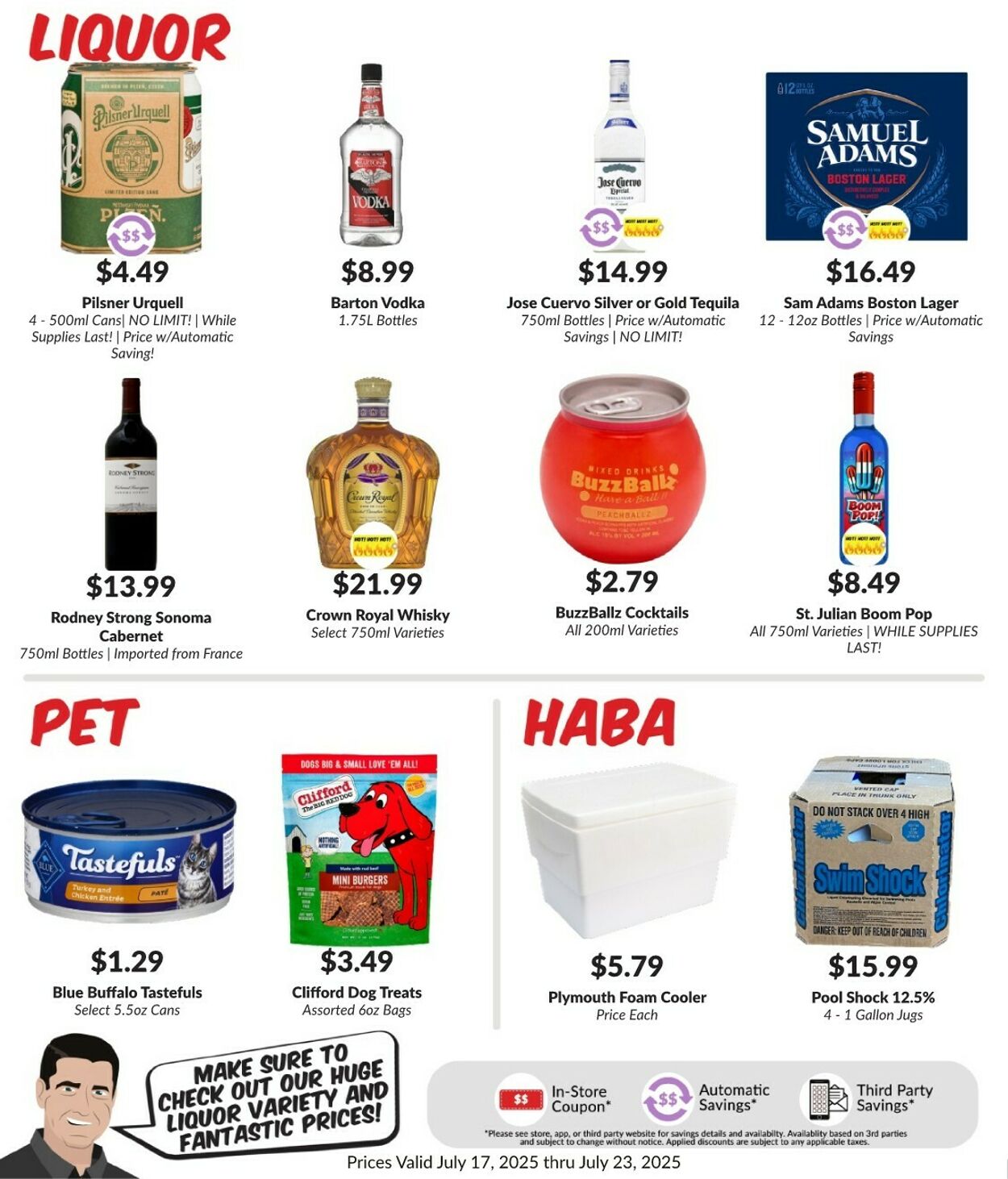 Weekly ad Woodman's Market 07/17/2025 - 07/23/2025