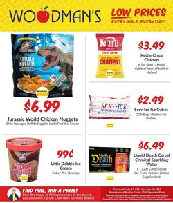 Weekly ad Woodman's Market 07/17/2025 - 07/23/2025