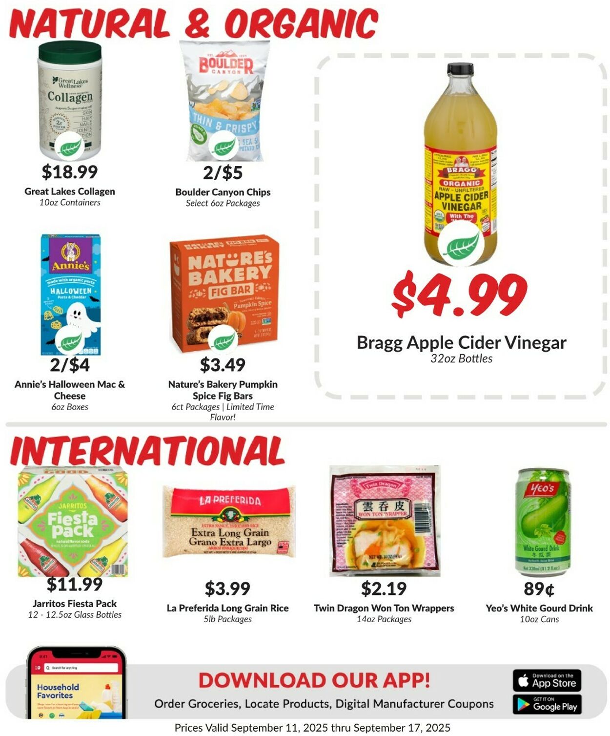 Weekly ad Woodman's Market 09/11/2025 - 09/17/2025