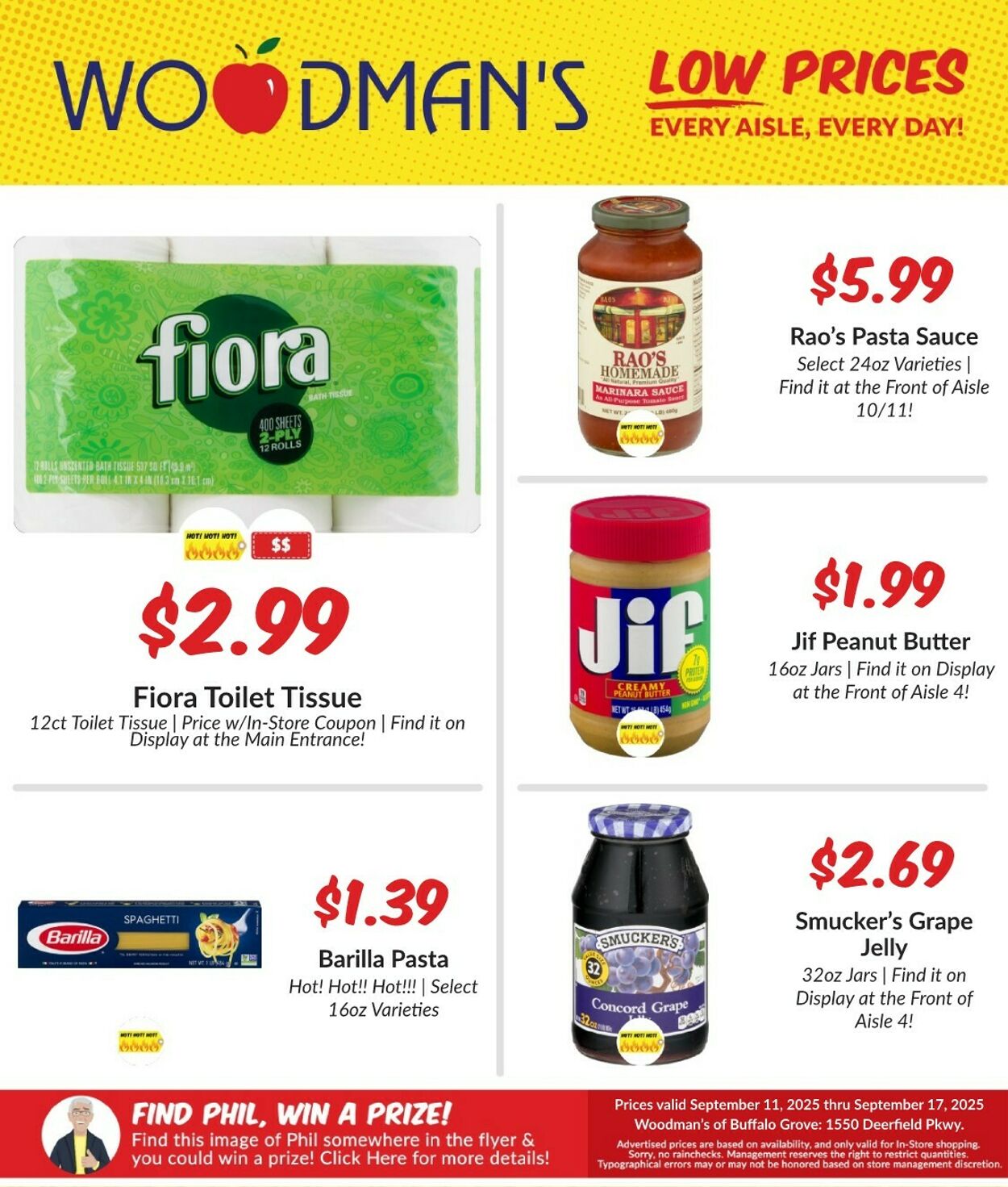 Weekly ad Woodman's Market 09/11/2025 - 09/17/2025