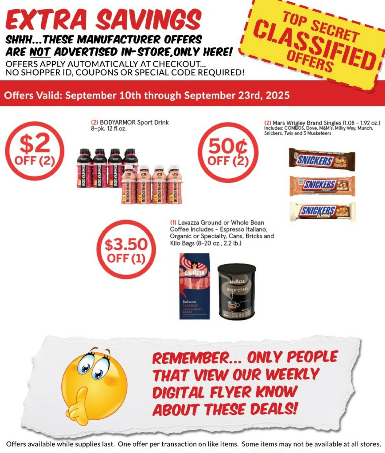 Weekly ad Woodman's Market 09/11/2025 - 09/17/2025