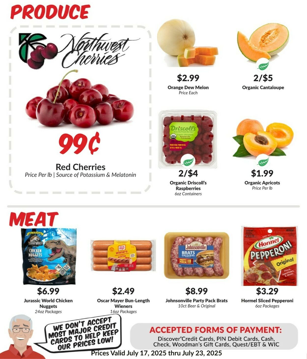 Weekly ad Woodman's Market 07/17/2025 - 07/23/2025