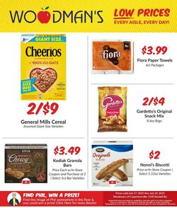 Weekly ad Woodman's Market 07/17/2025 - 07/23/2025
