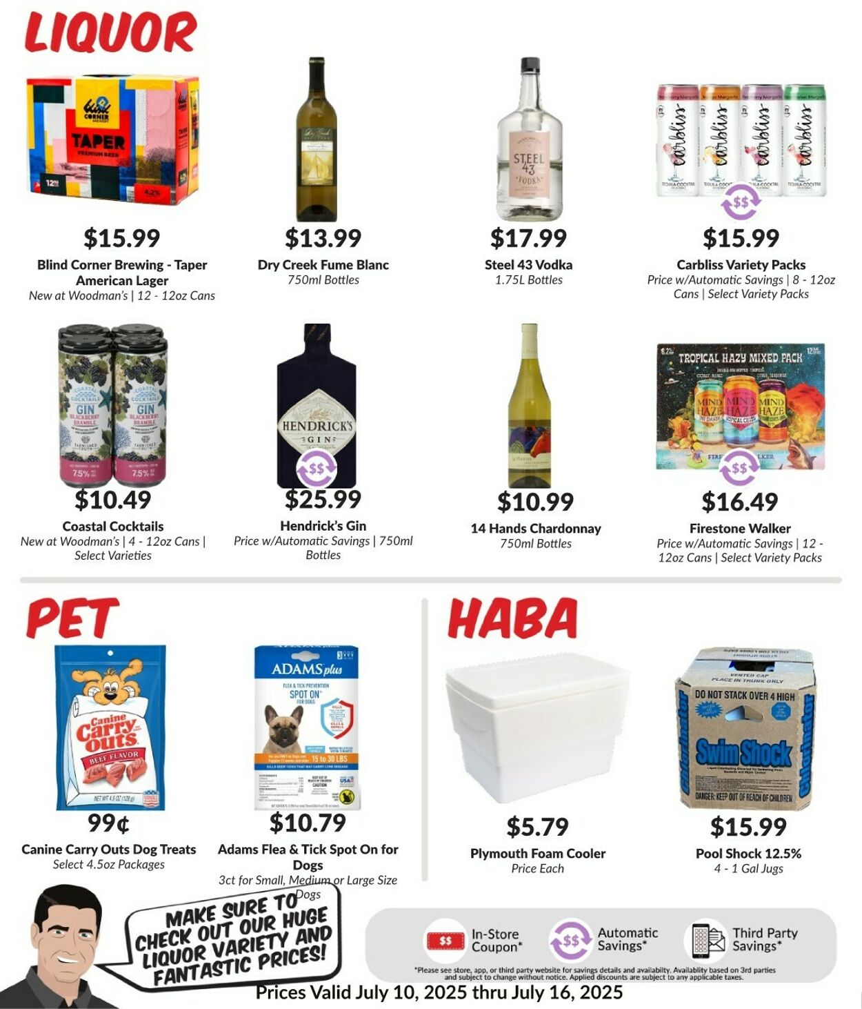 Weekly ad Woodman's Market 07/10/2025 - 07/16/2025
