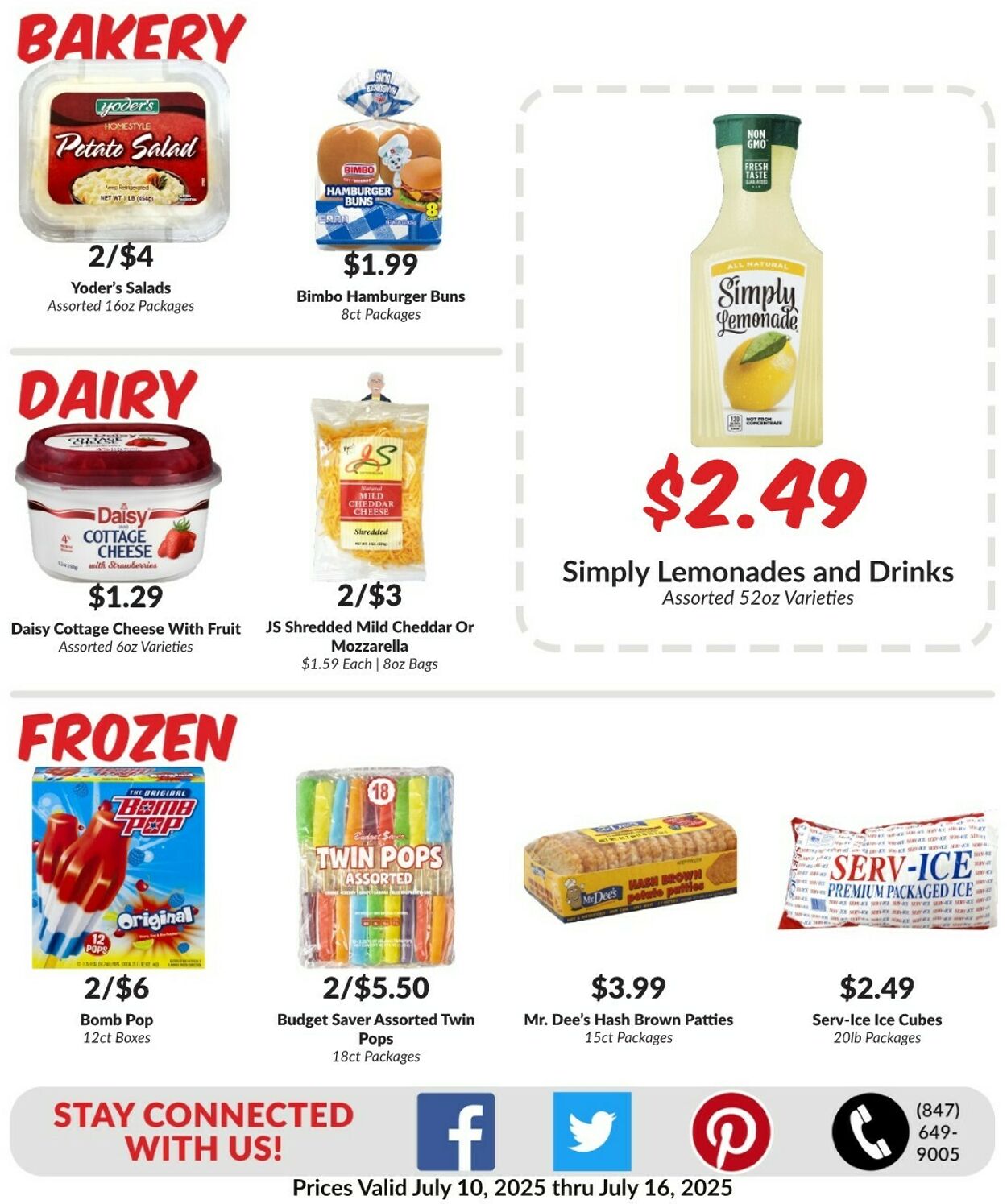 Weekly ad Woodman's Market 07/10/2025 - 07/16/2025