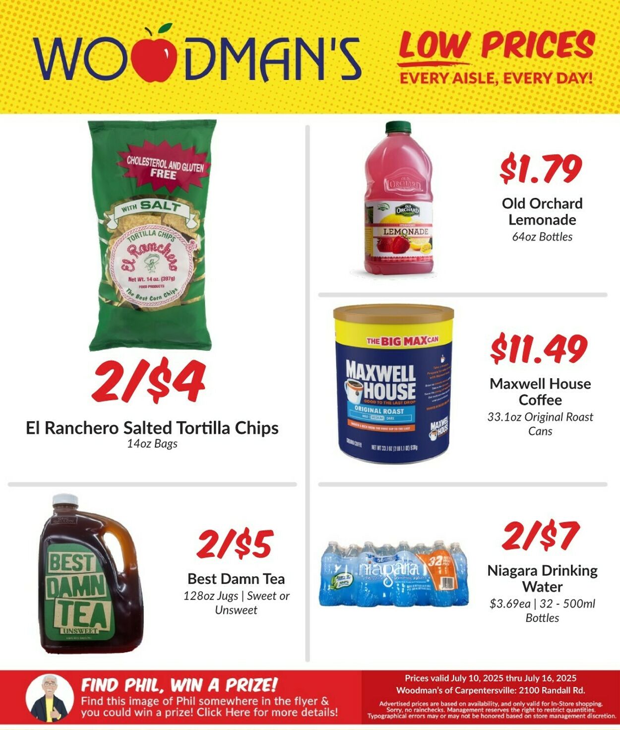 Weekly ad Woodman's Market 07/10/2025 - 07/16/2025