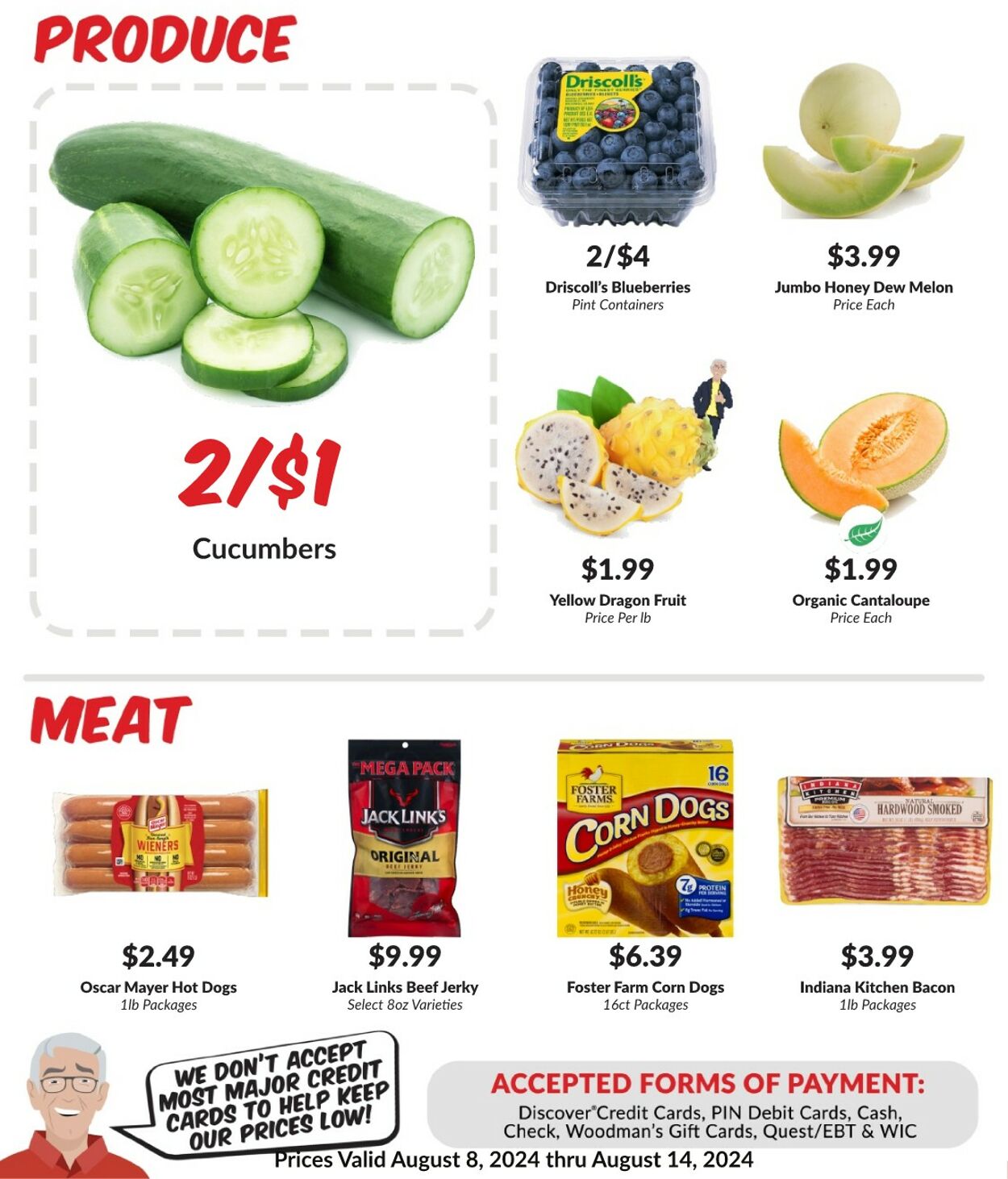 Weekly ad Woodman's Market 08/08/2024 - 08/14/2024