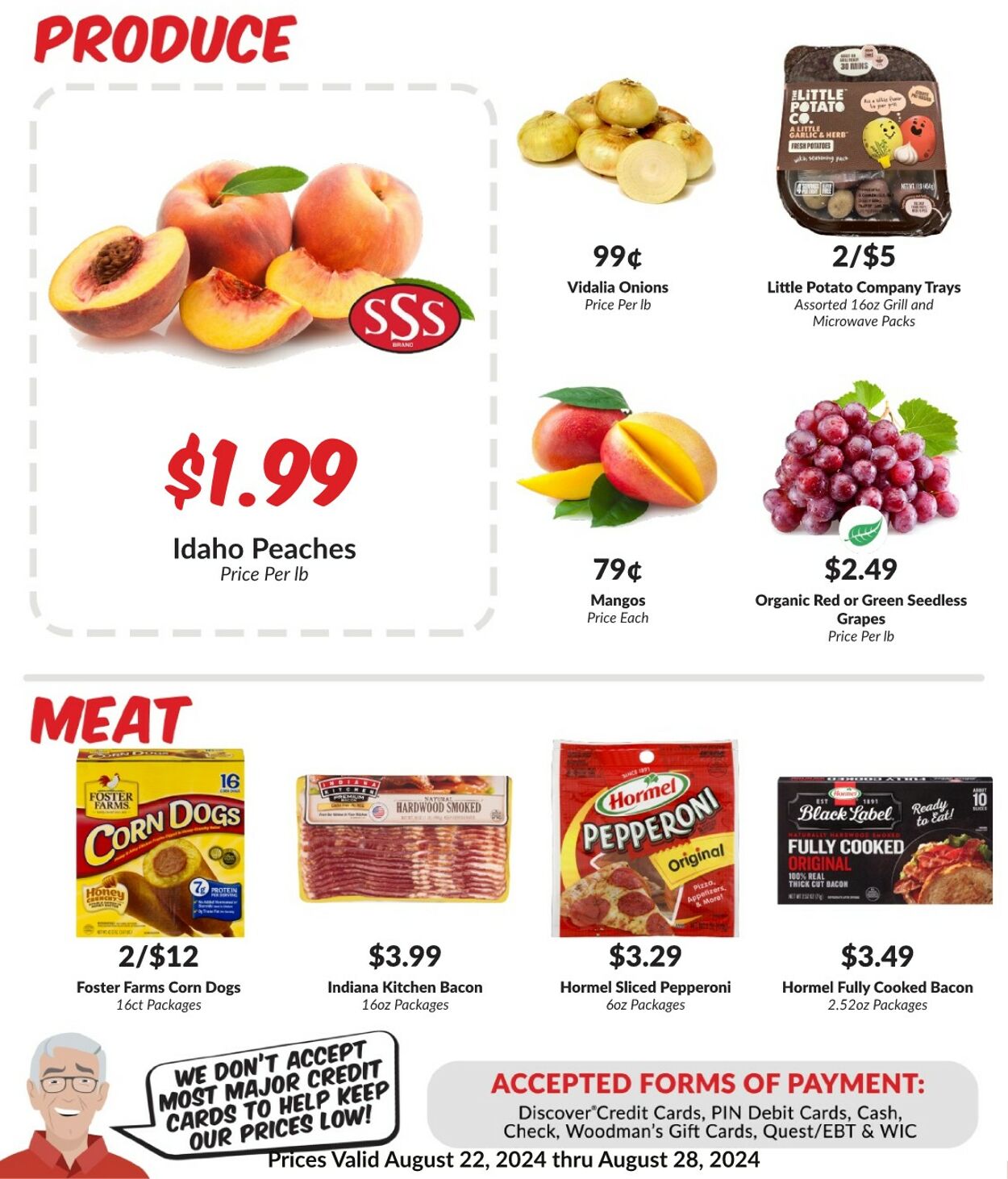 Weekly ad Woodman's Market 08/22/2024 - 08/28/2024