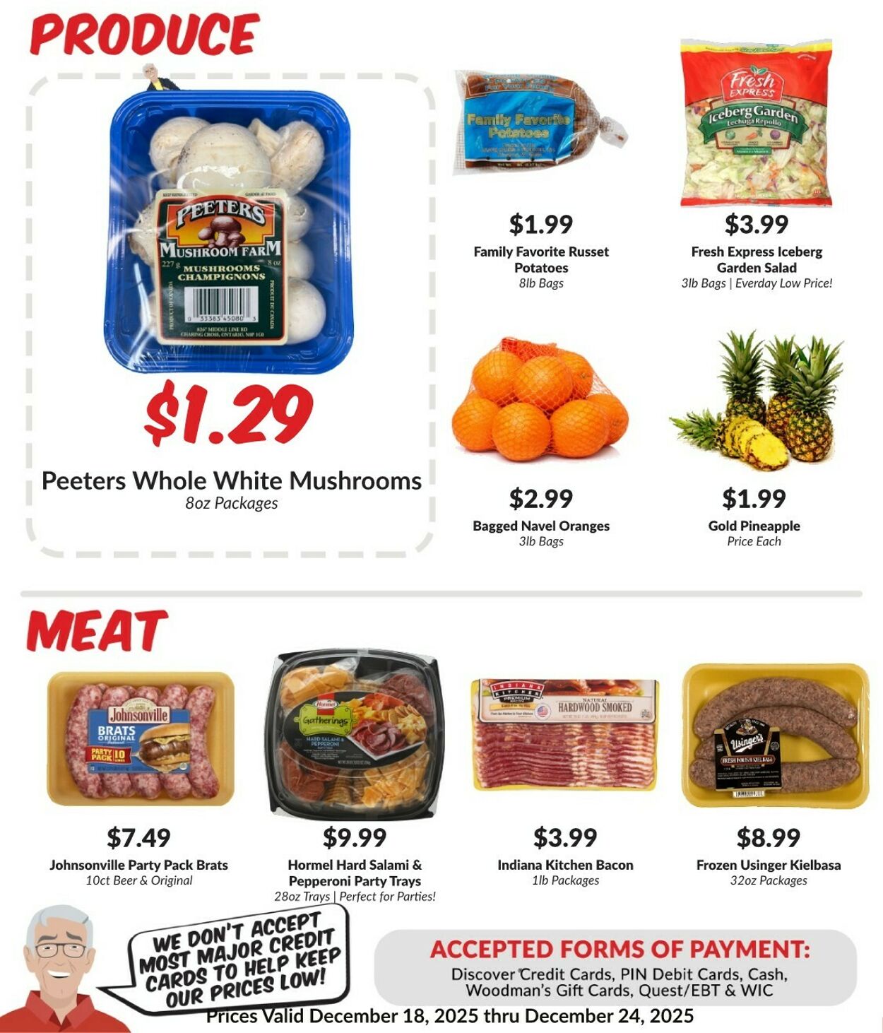 Weekly ad Woodman's Market 12/18/2025 - 12/24/2025