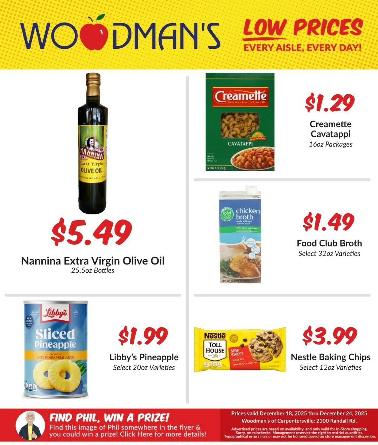 Weekly ad Woodman's Market 12/18/2025 - 12/24/2025