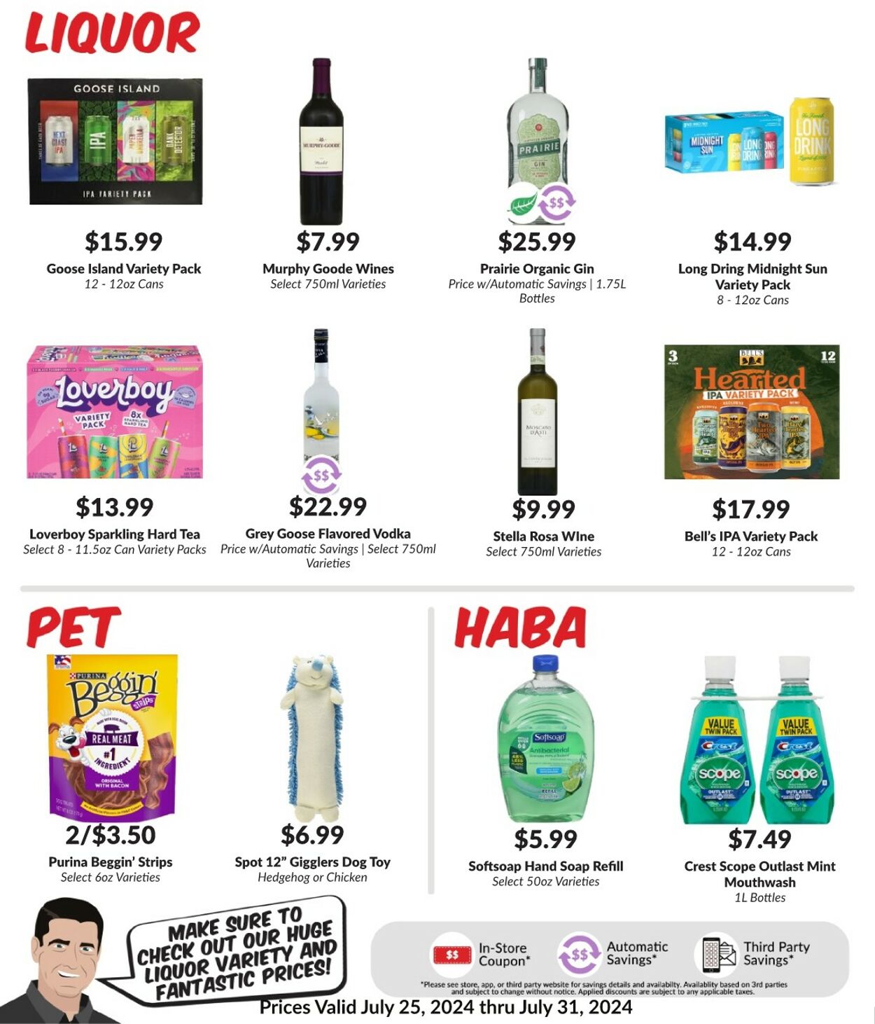 Weekly ad Woodman's Market 07/25/2024 - 07/31/2024