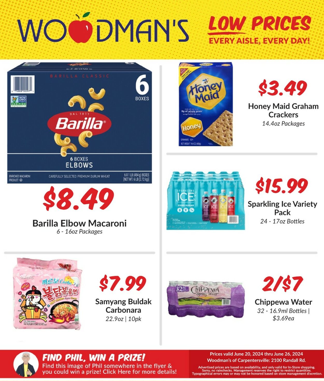 Weekly ad Woodman's Market 06/20/2024 - 06/26/2024