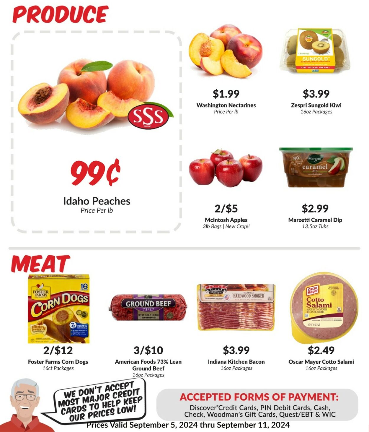 Weekly ad Woodman's Market 09/05/2024 - 09/11/2024